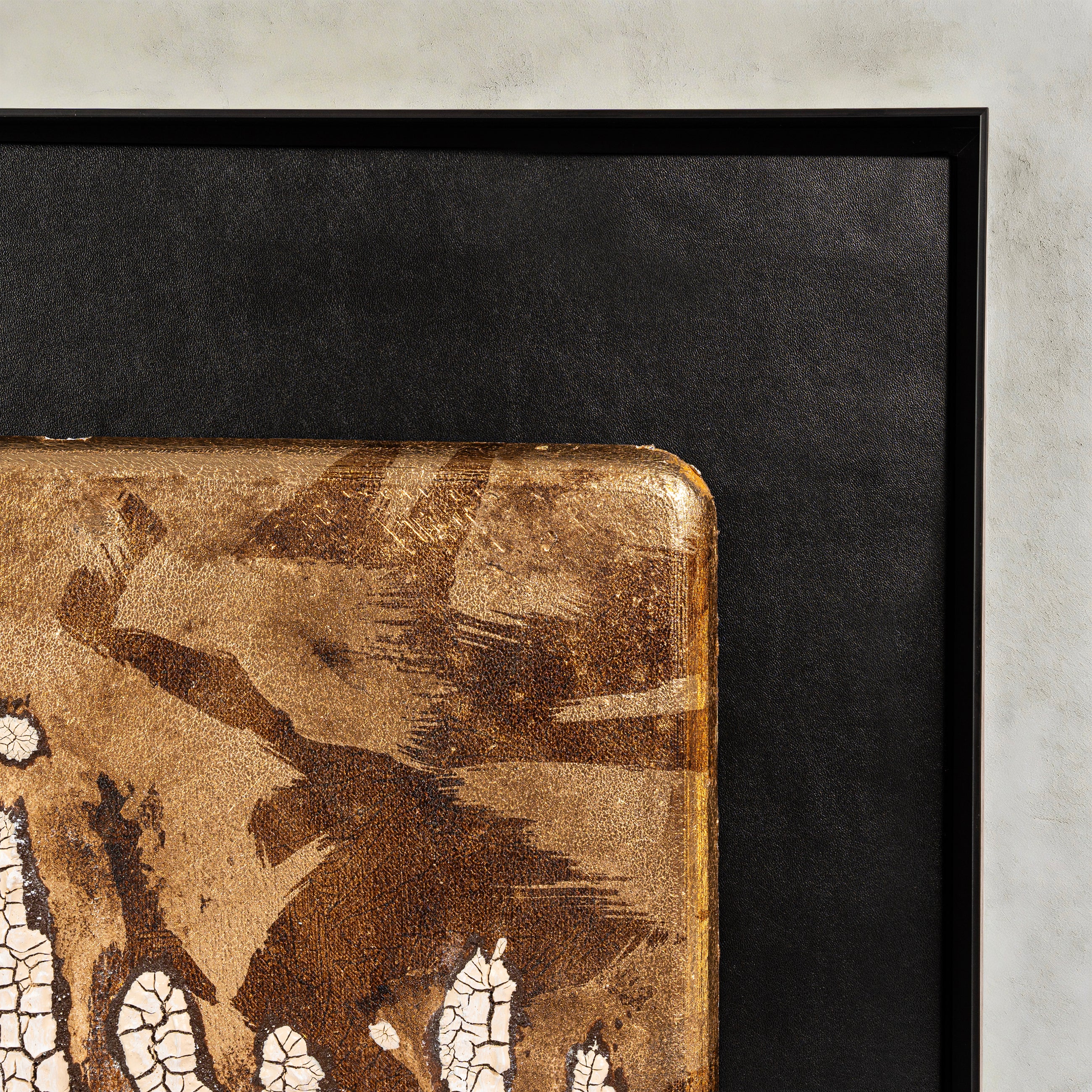 Efflorescence — Patinated Foil · Aura Frame