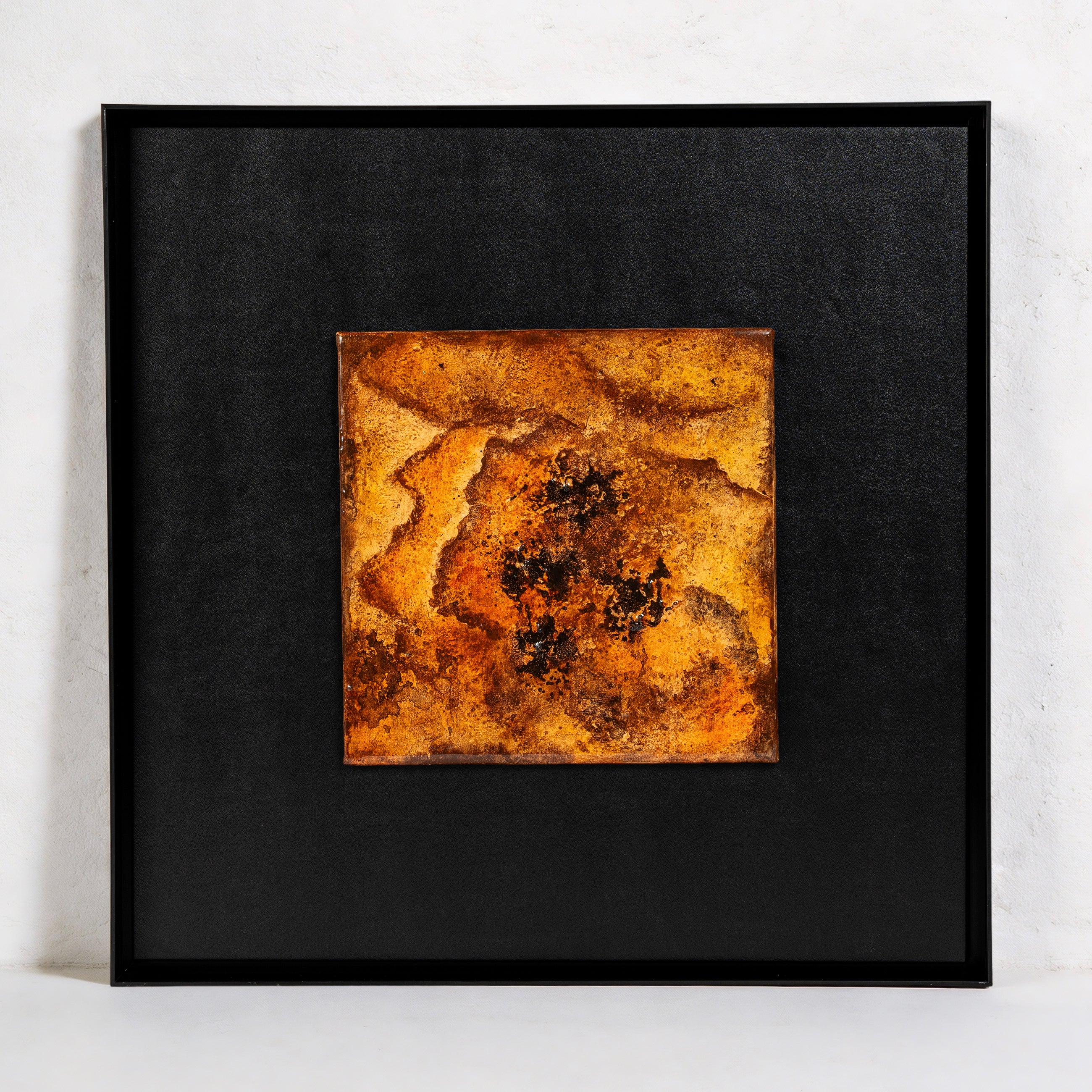 Flower of Flame Paint Handcrafted Art