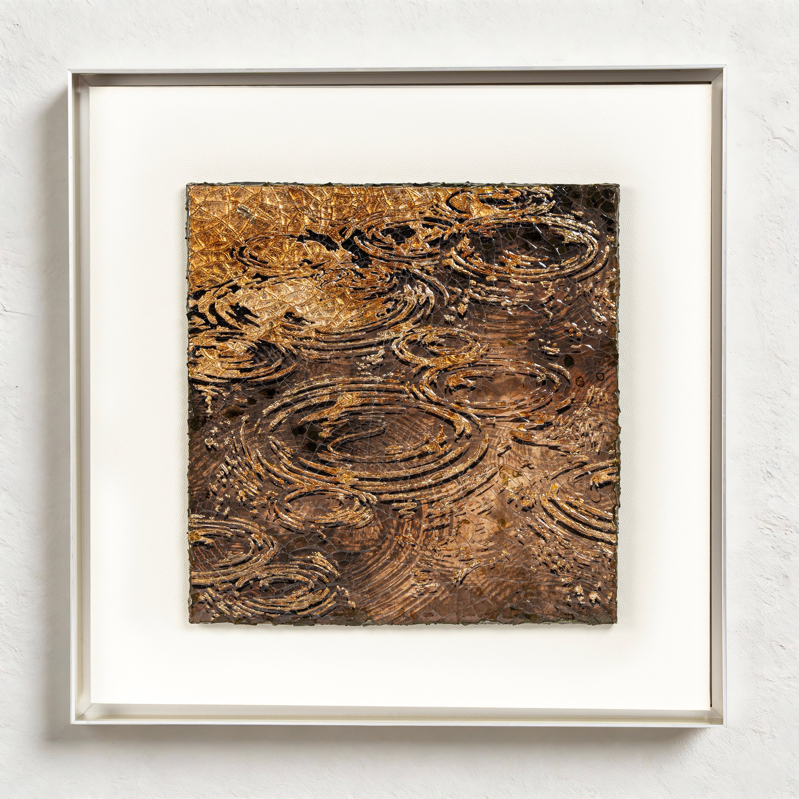 Harvest Tide — Patinated Foil · Aura Frame
