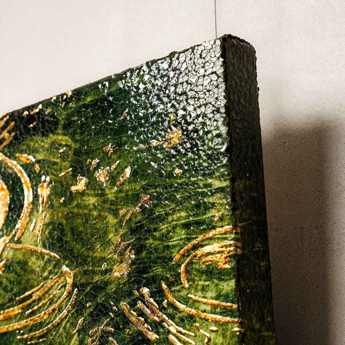 Early Spring and Ripples Fired Foil detail3