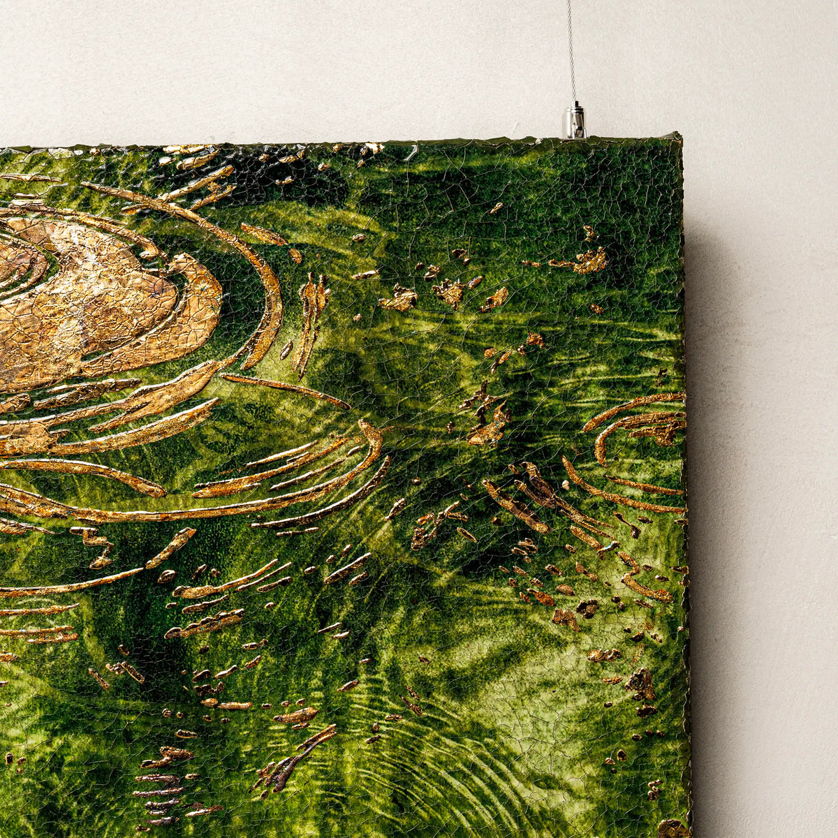 Early Spring and Ripples Fired Foil detail4