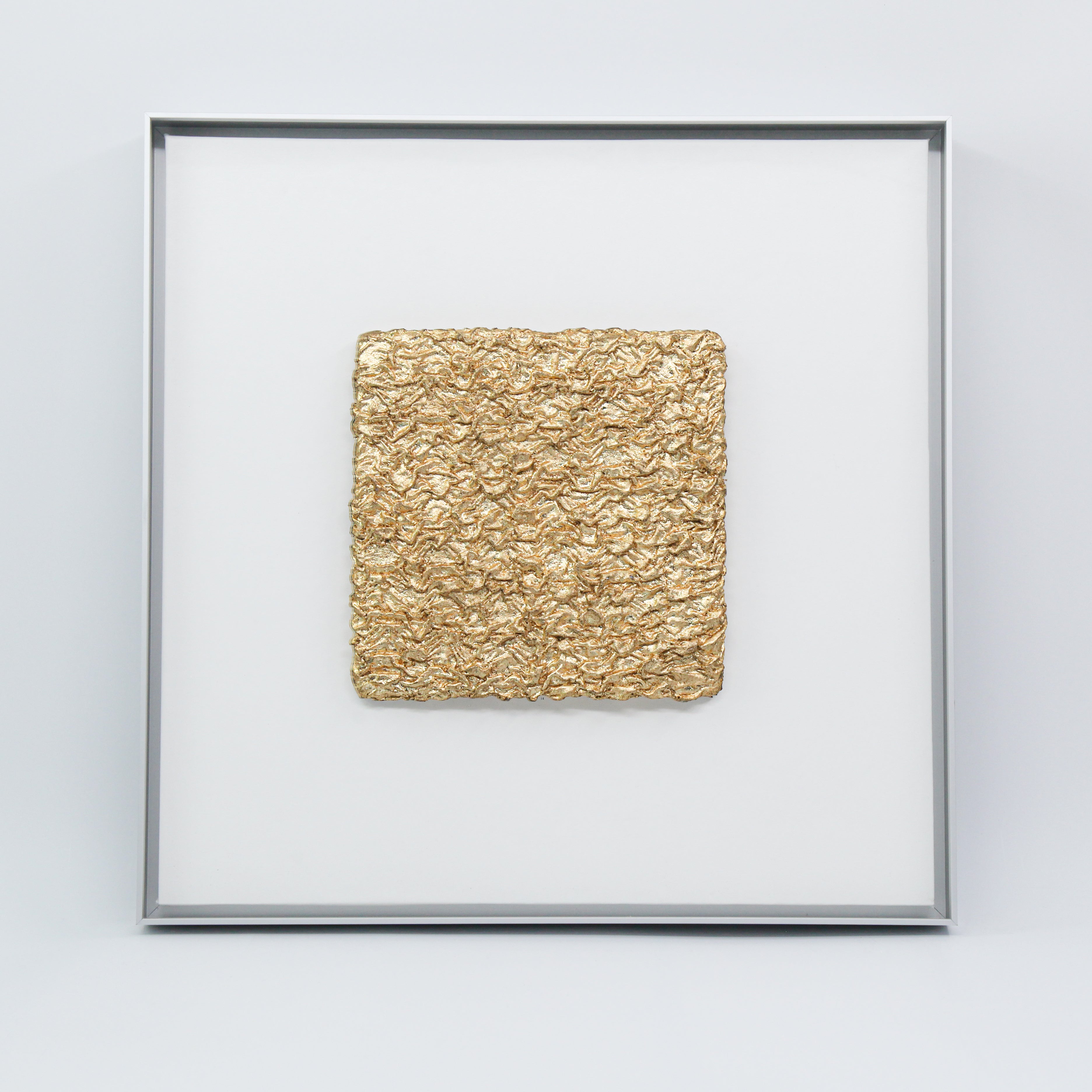 Flowing Abundance Terrain Handcrafted Gilded Foil Art