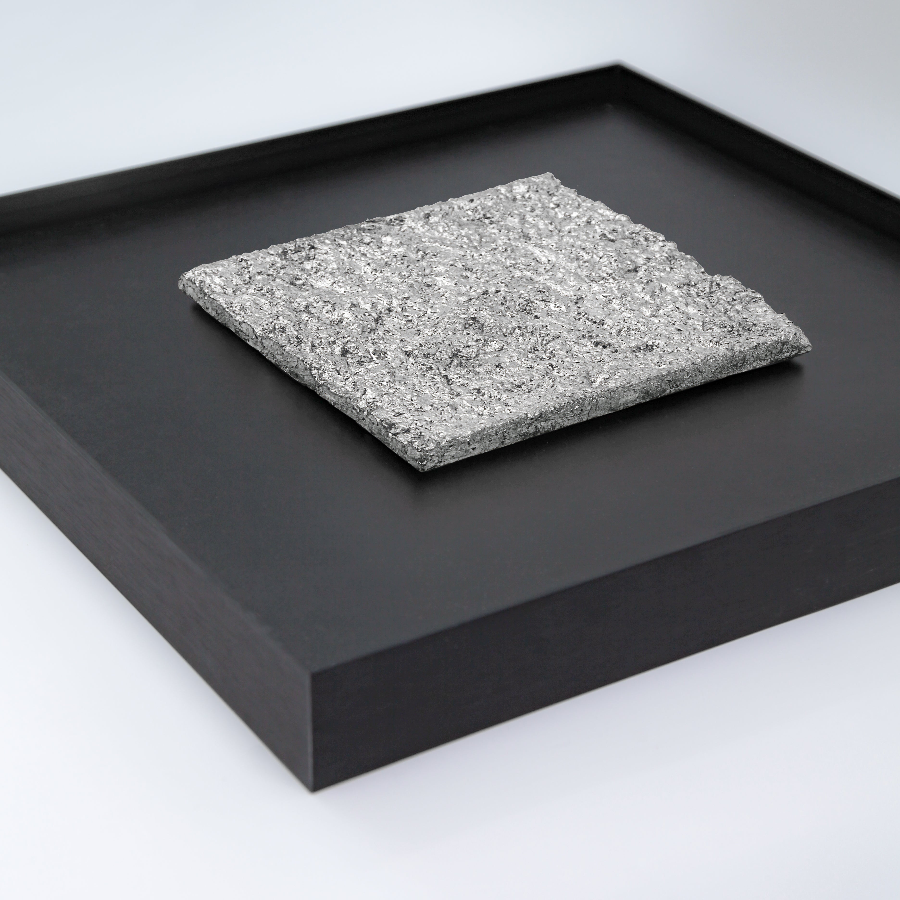 Alpenglow Hand-crafted Silver Foil Art