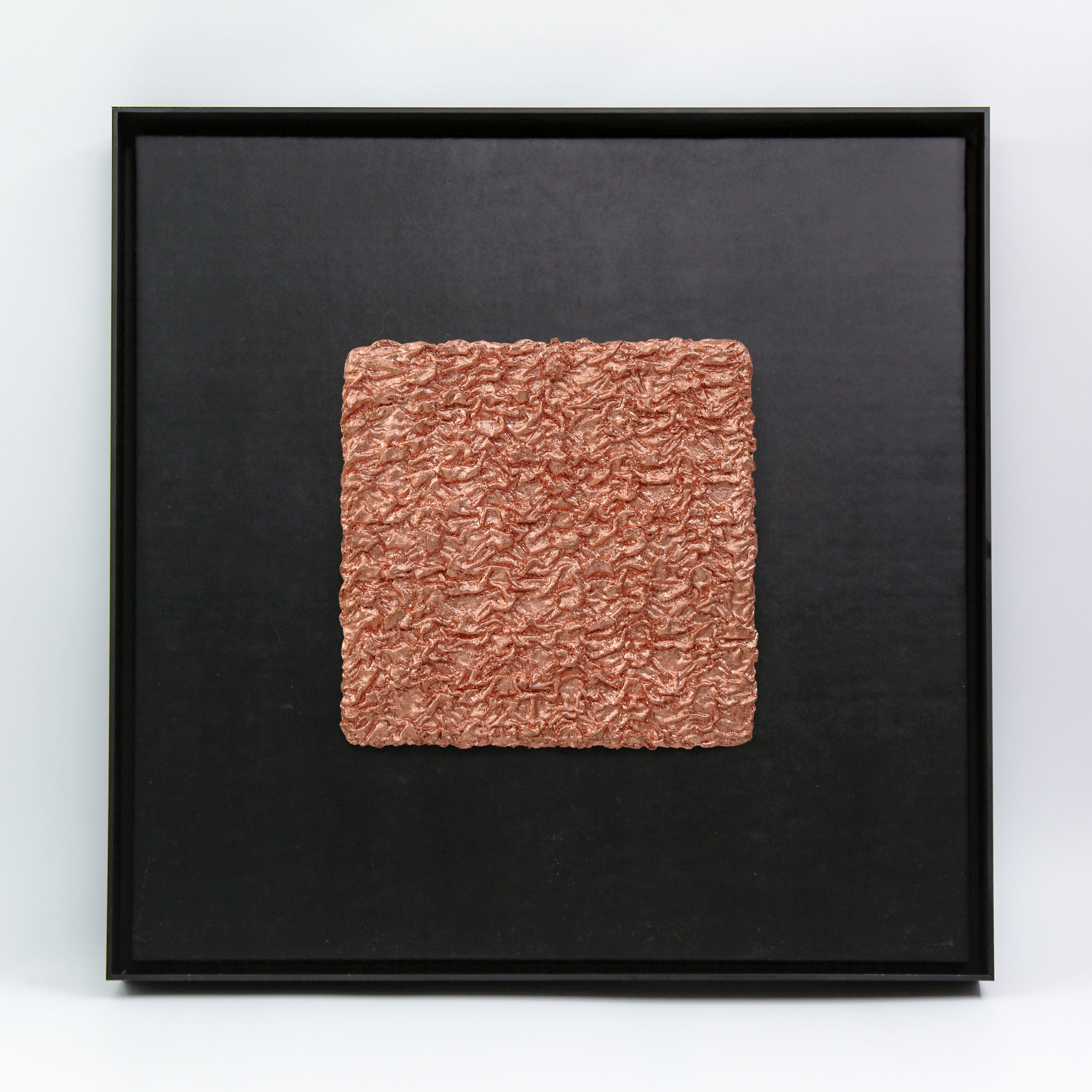 Flowing Abundance Terrain Handcrafted Copper Foil Art