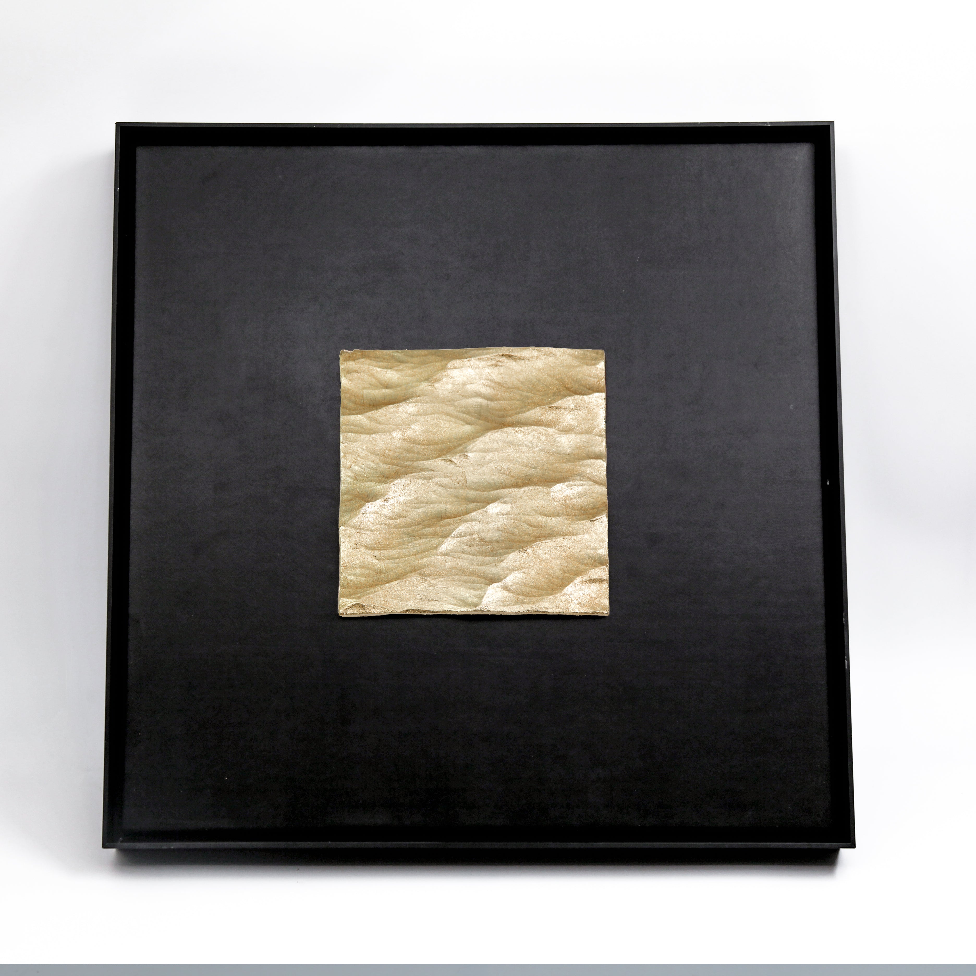 Wealth Circulation Handcrafted Gilded Foil Art