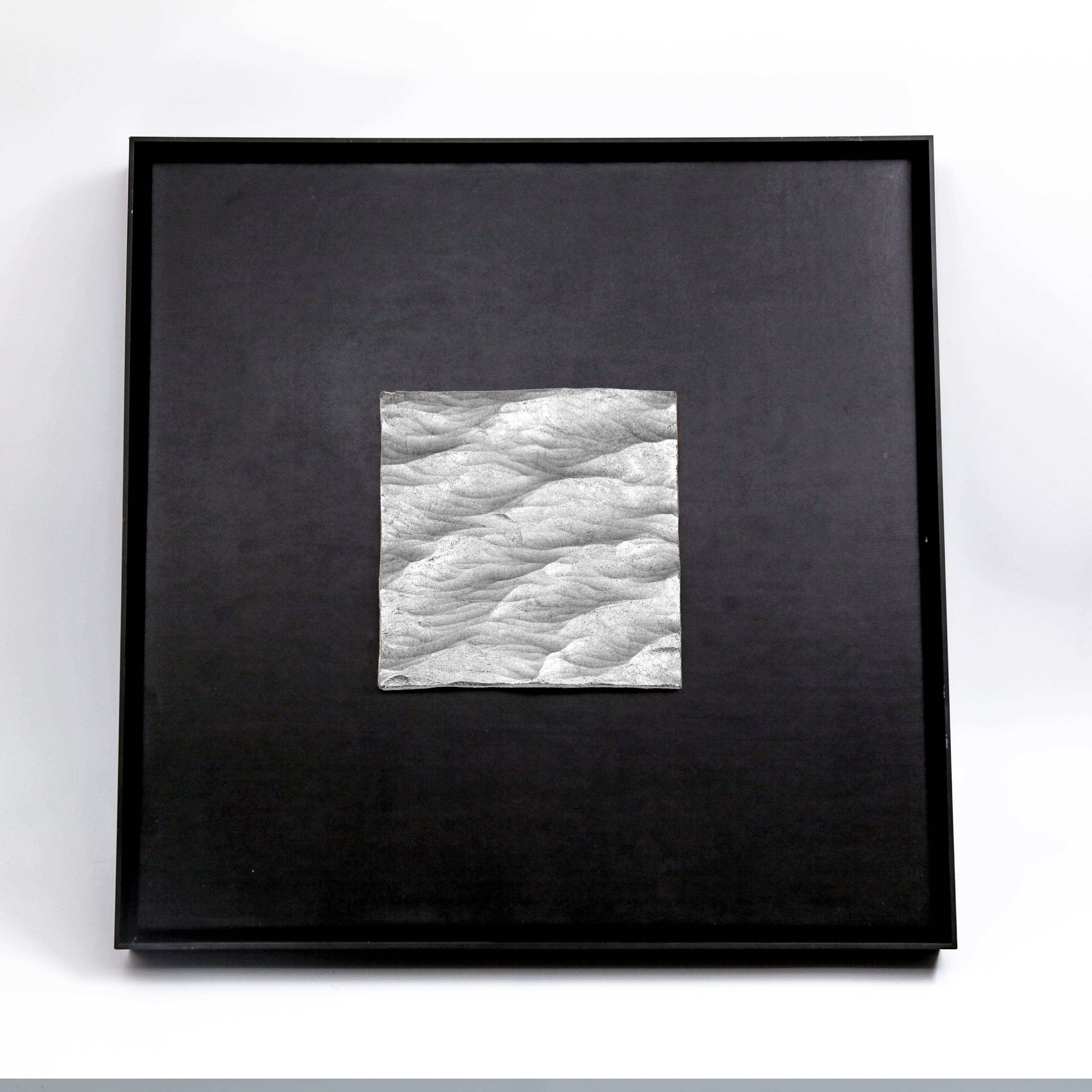 Lunar Tide — Silver Foil · Aura Frame