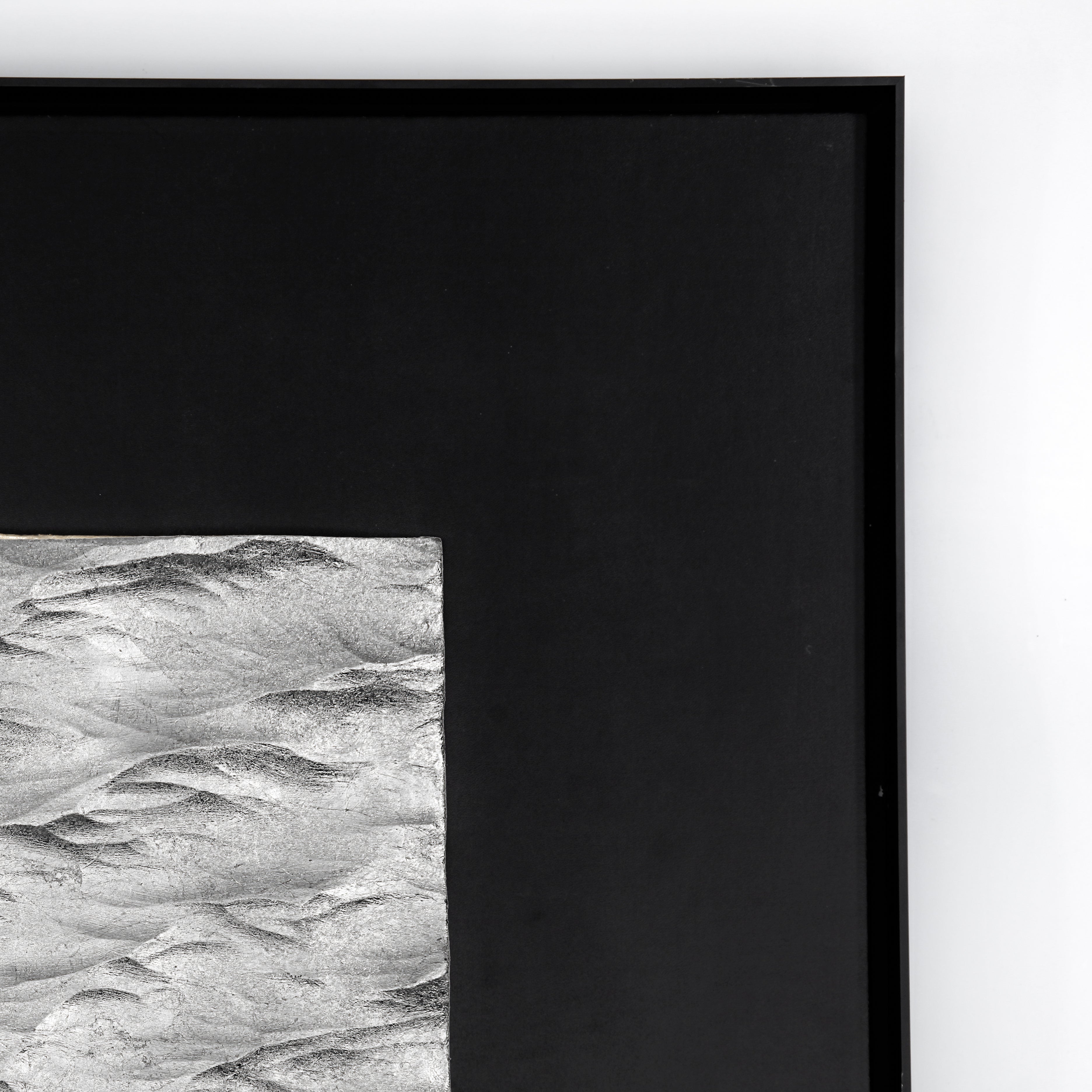 Lunar Tide — Silver Foil · Aura Frame