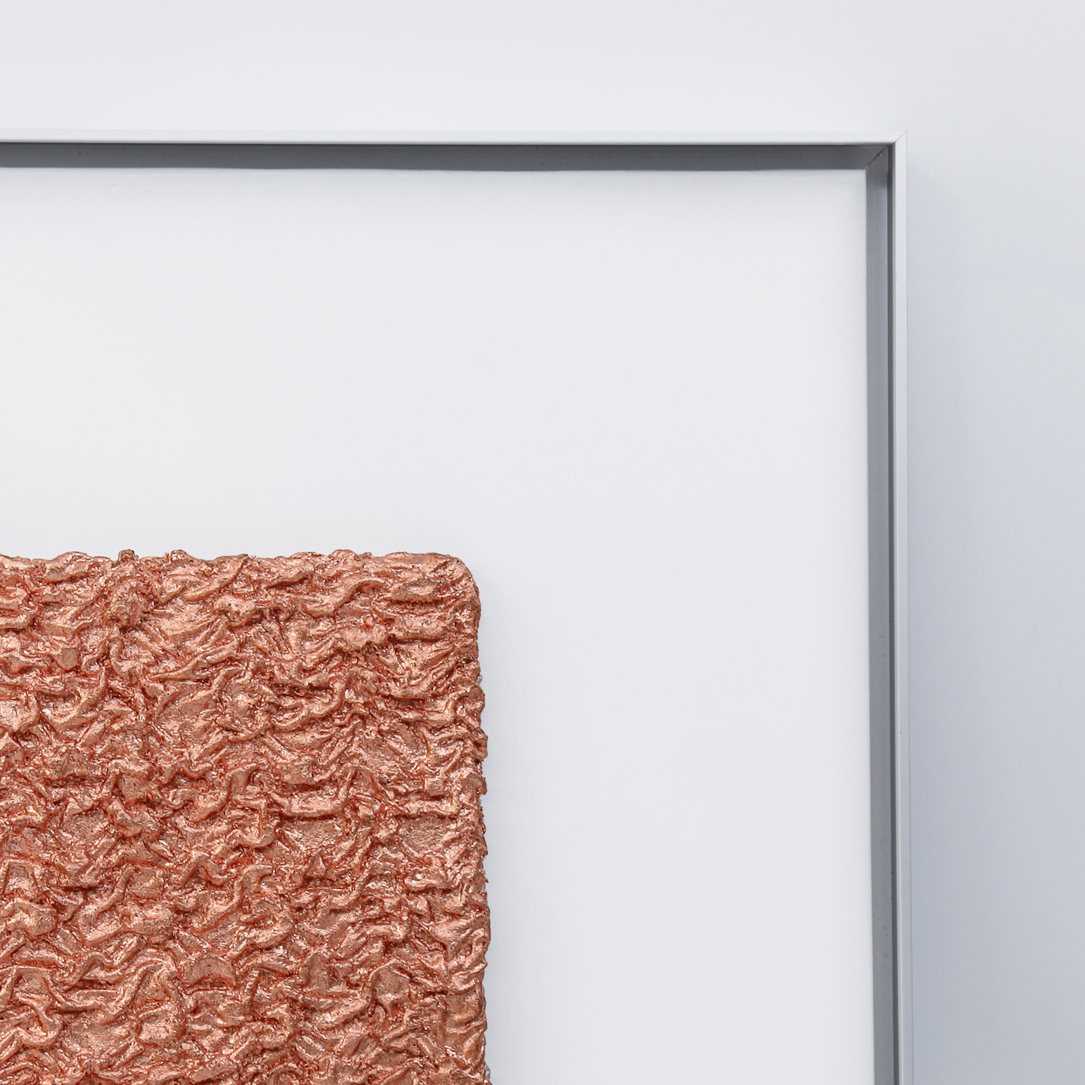 Flowing Abundance Terrain Handcrafted Copper Foil Art