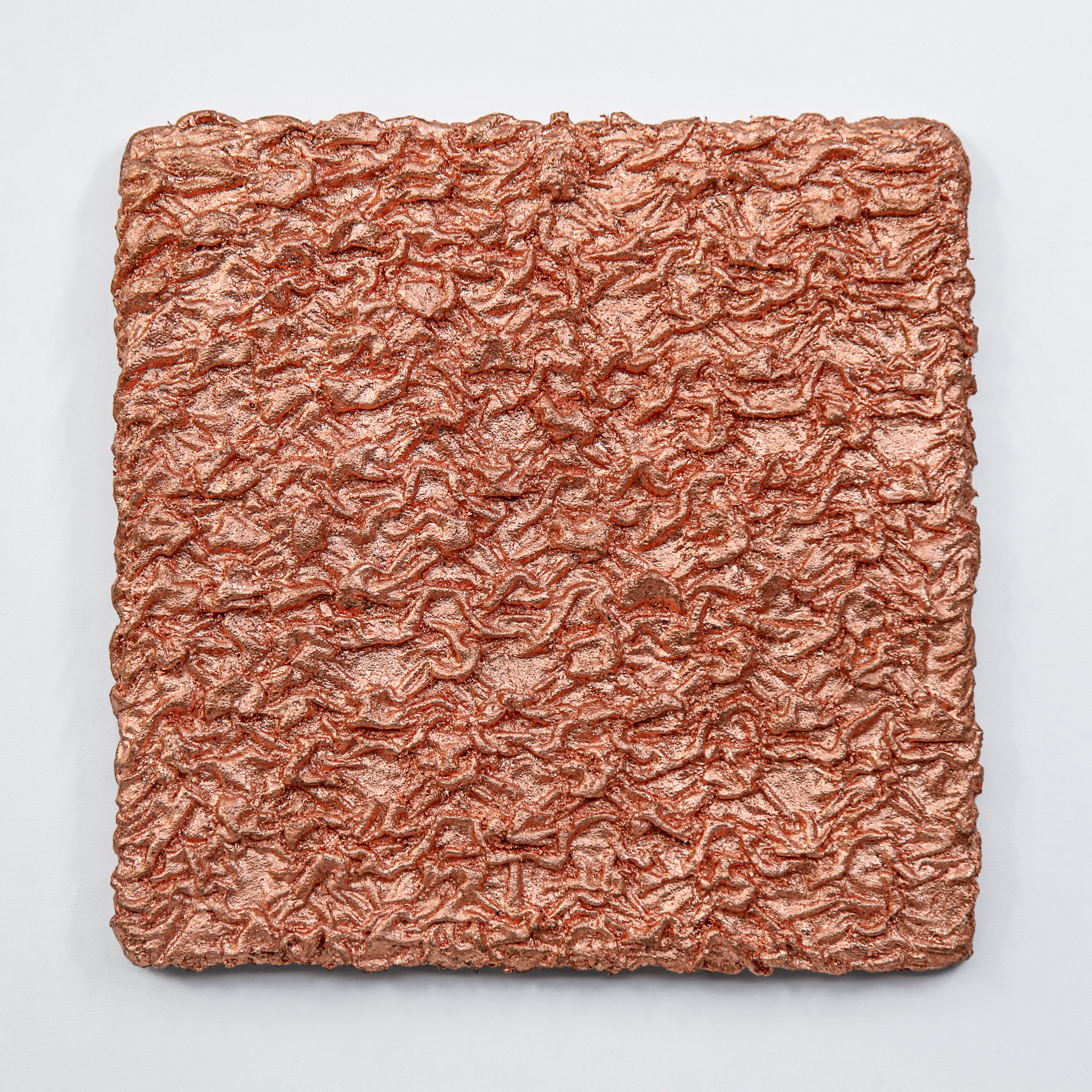 Flowing Abundance Terrain Handcrafted Copper Foil Art