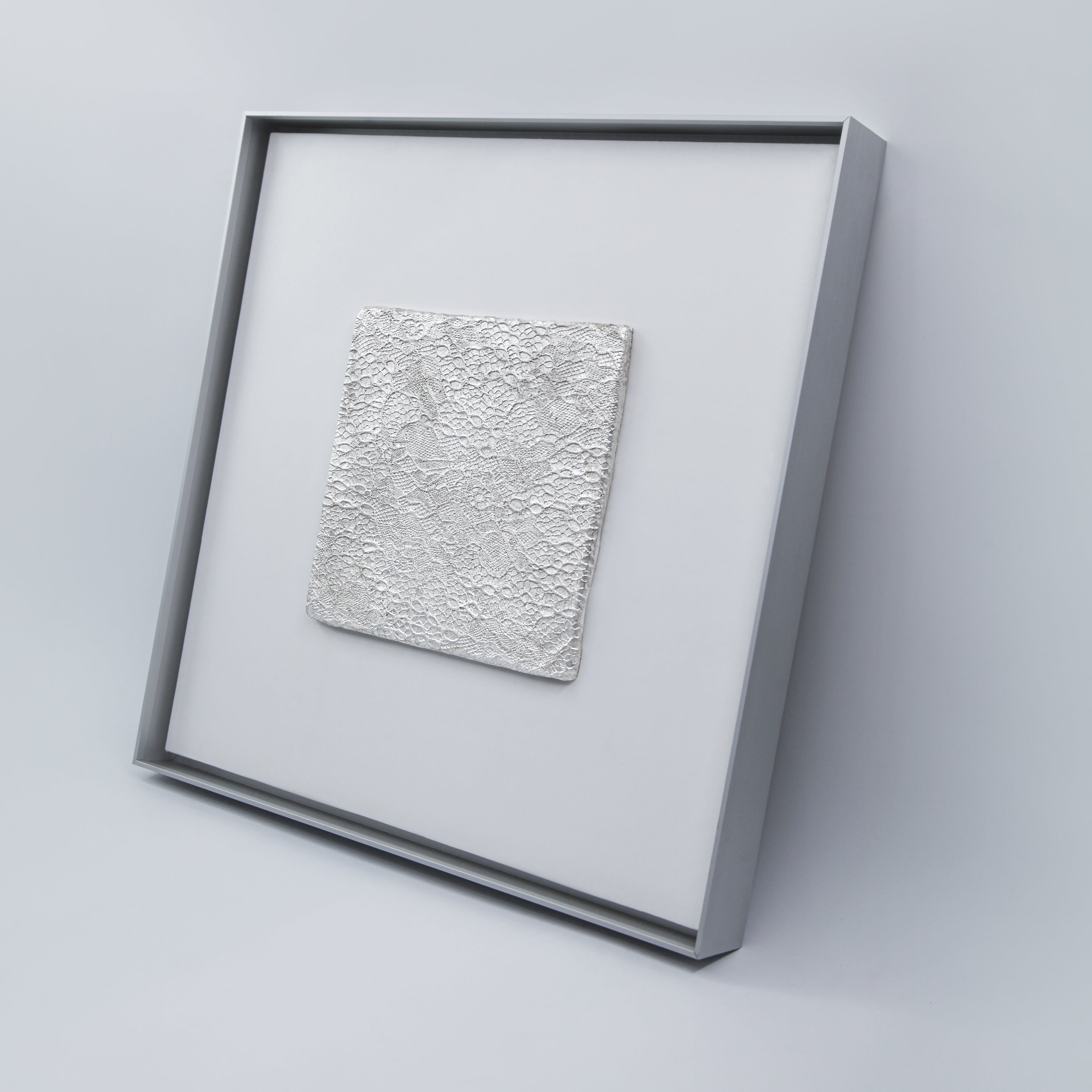 Forest Revival Handcrafted Silver Foil Art