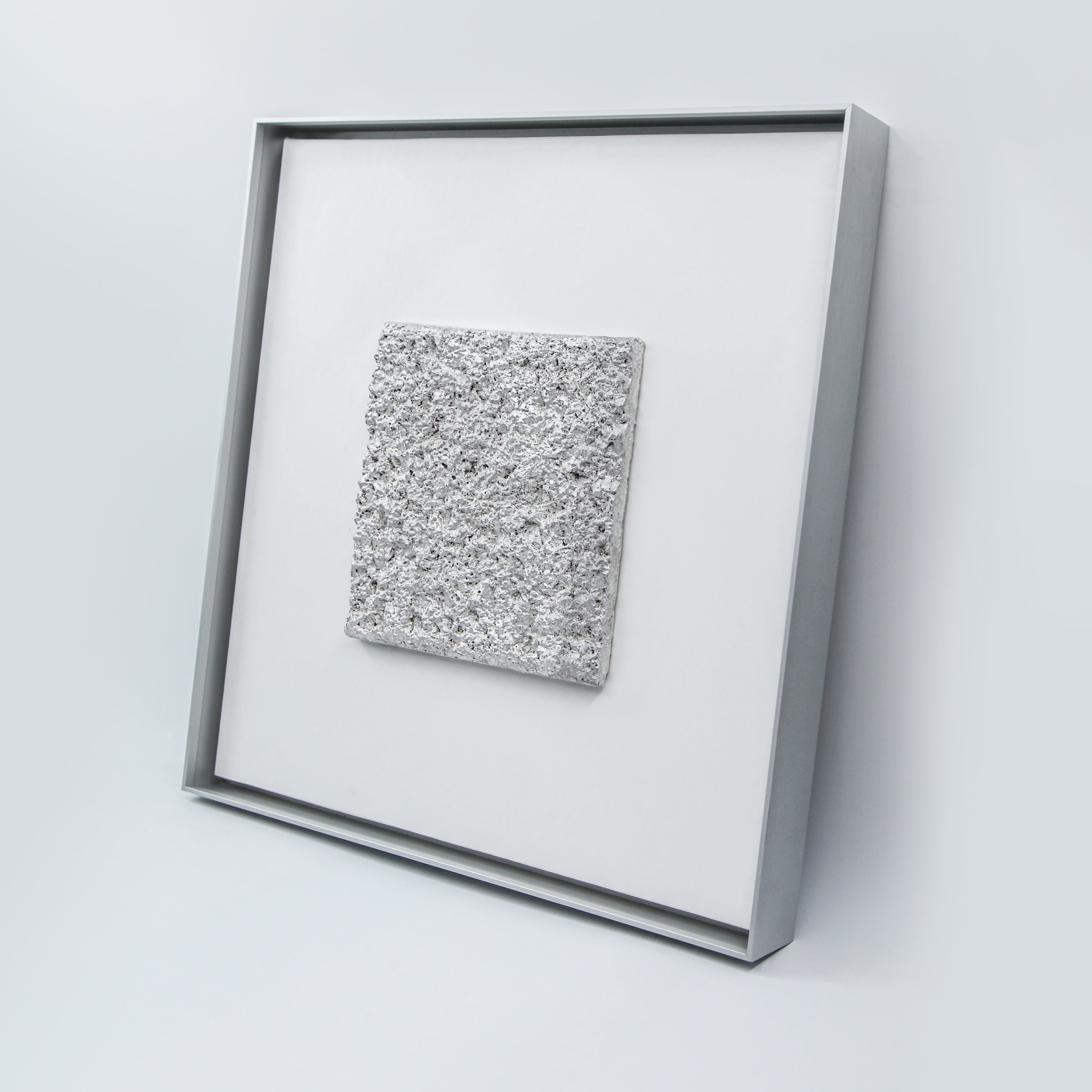 Alpenglow Hand-crafted Silver Foil Art