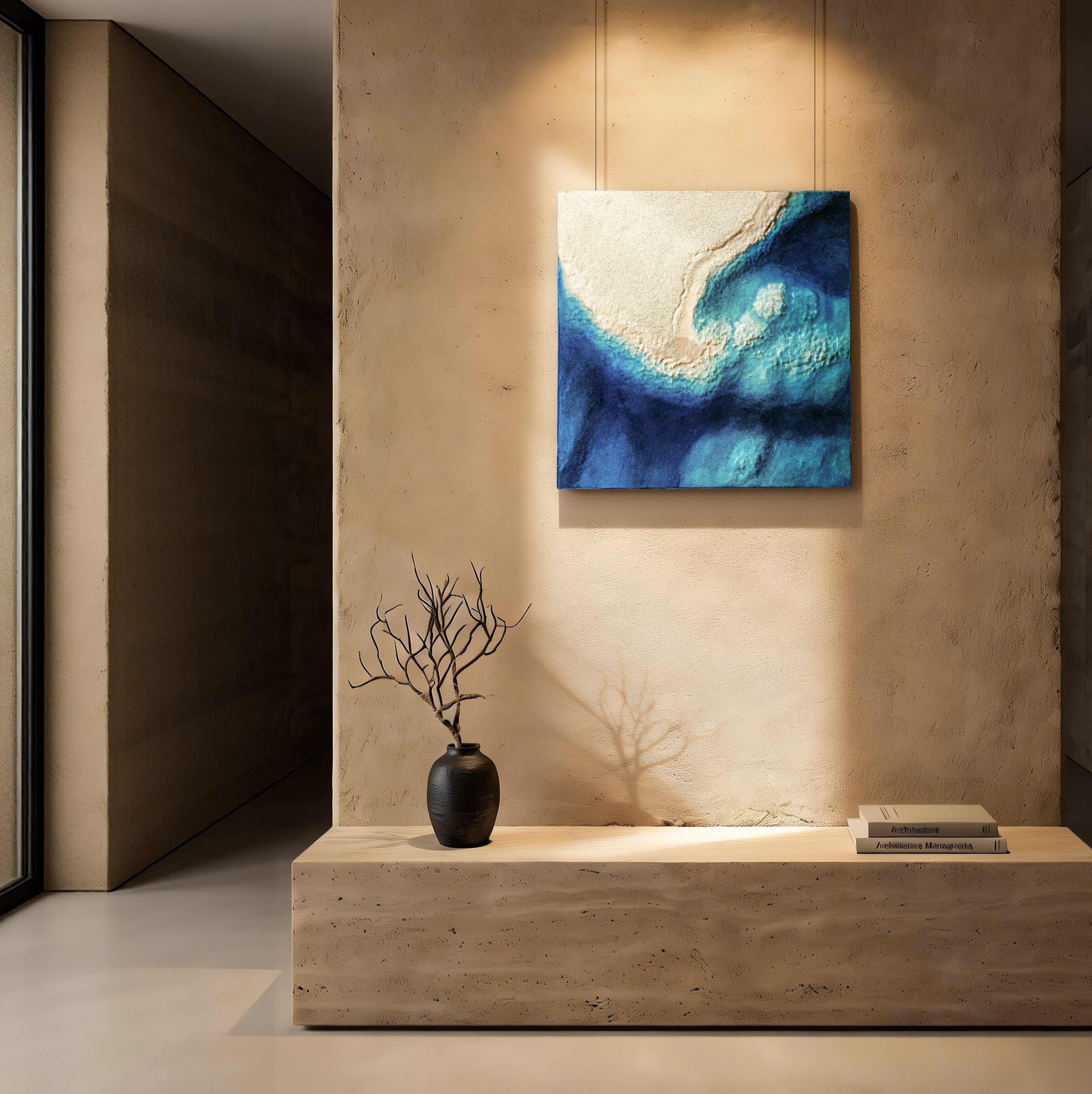 Abyssal Power Texture Handcrafted Art