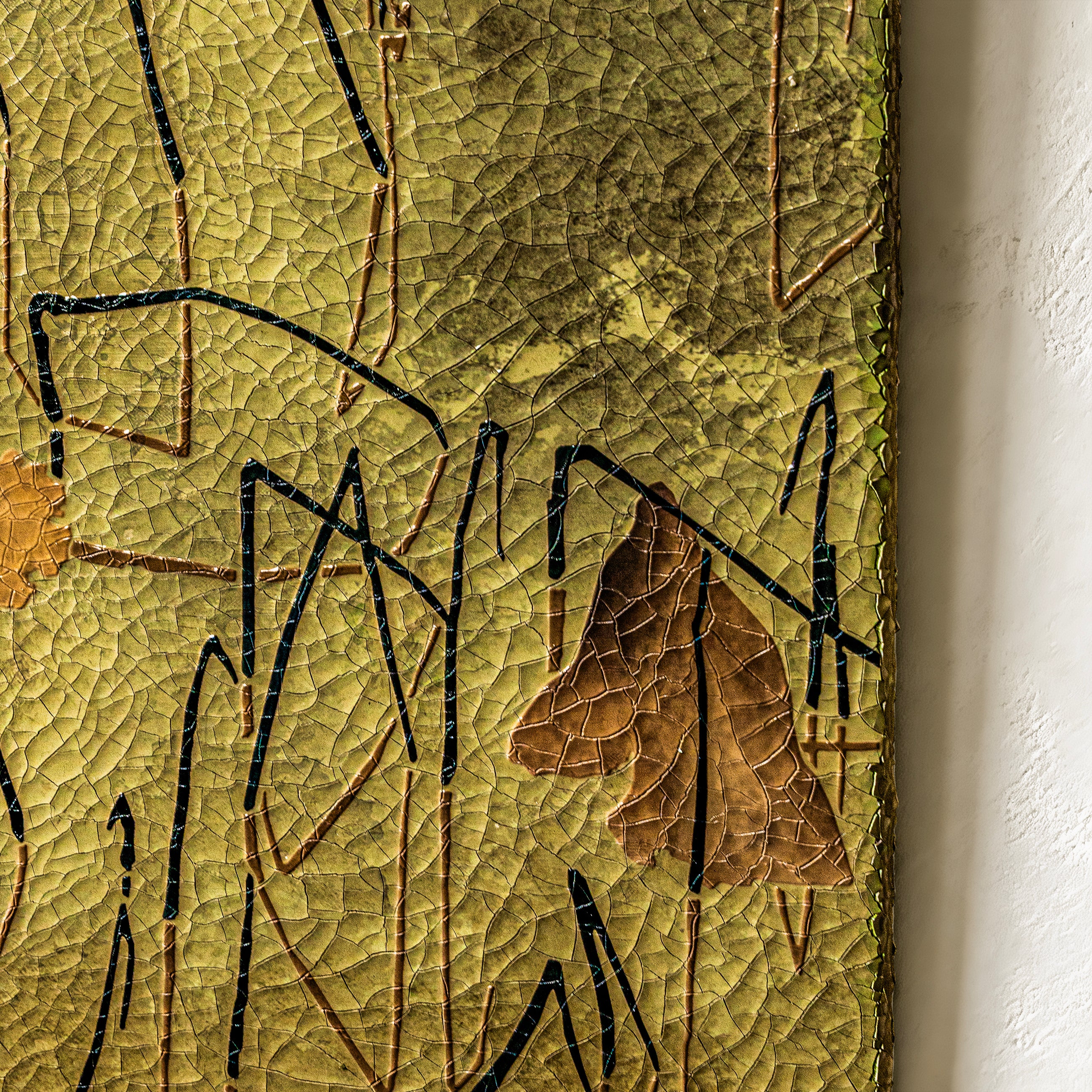 Lotus Serenade Texture Handcrafted Art