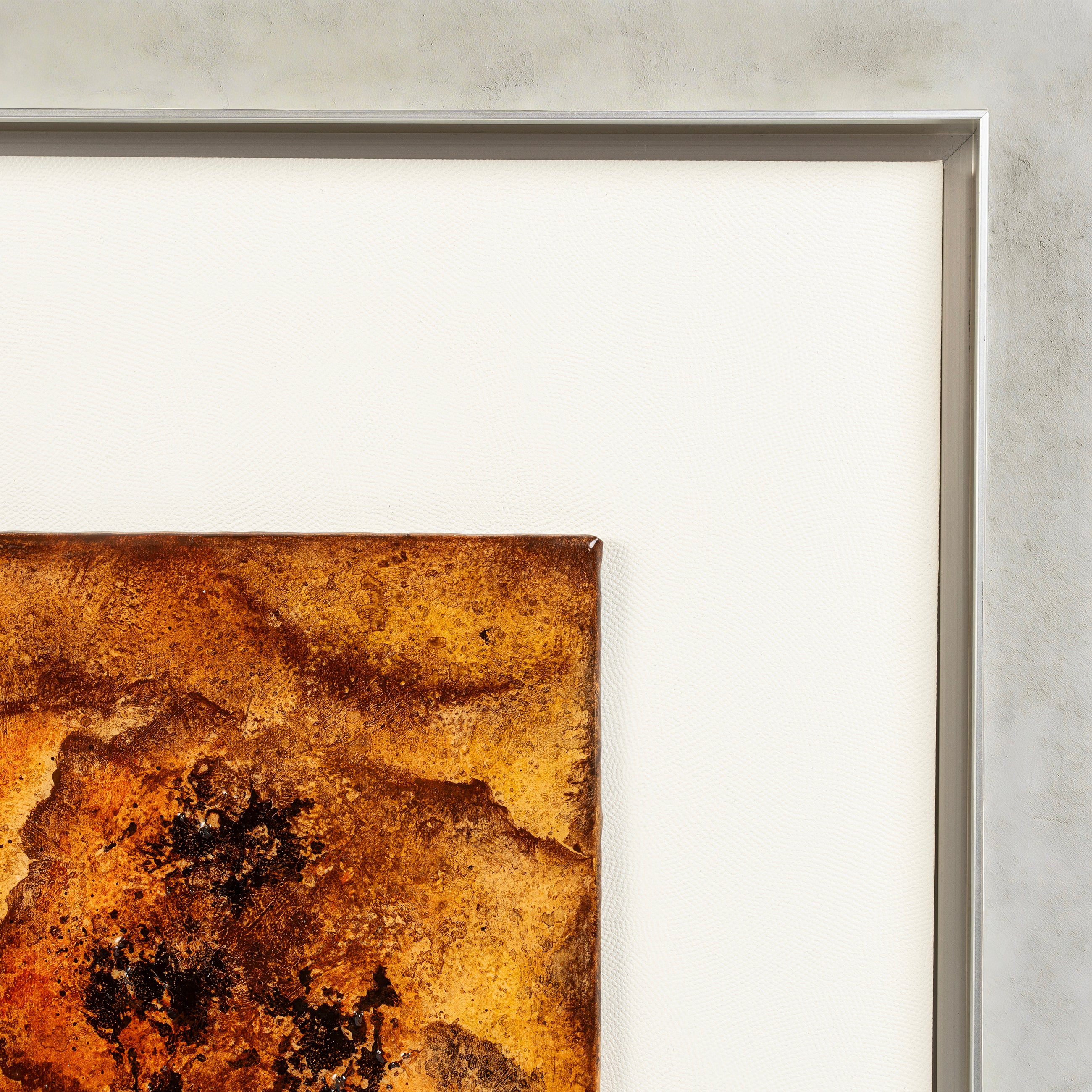 Flower of Flame Paint Handcrafted Art