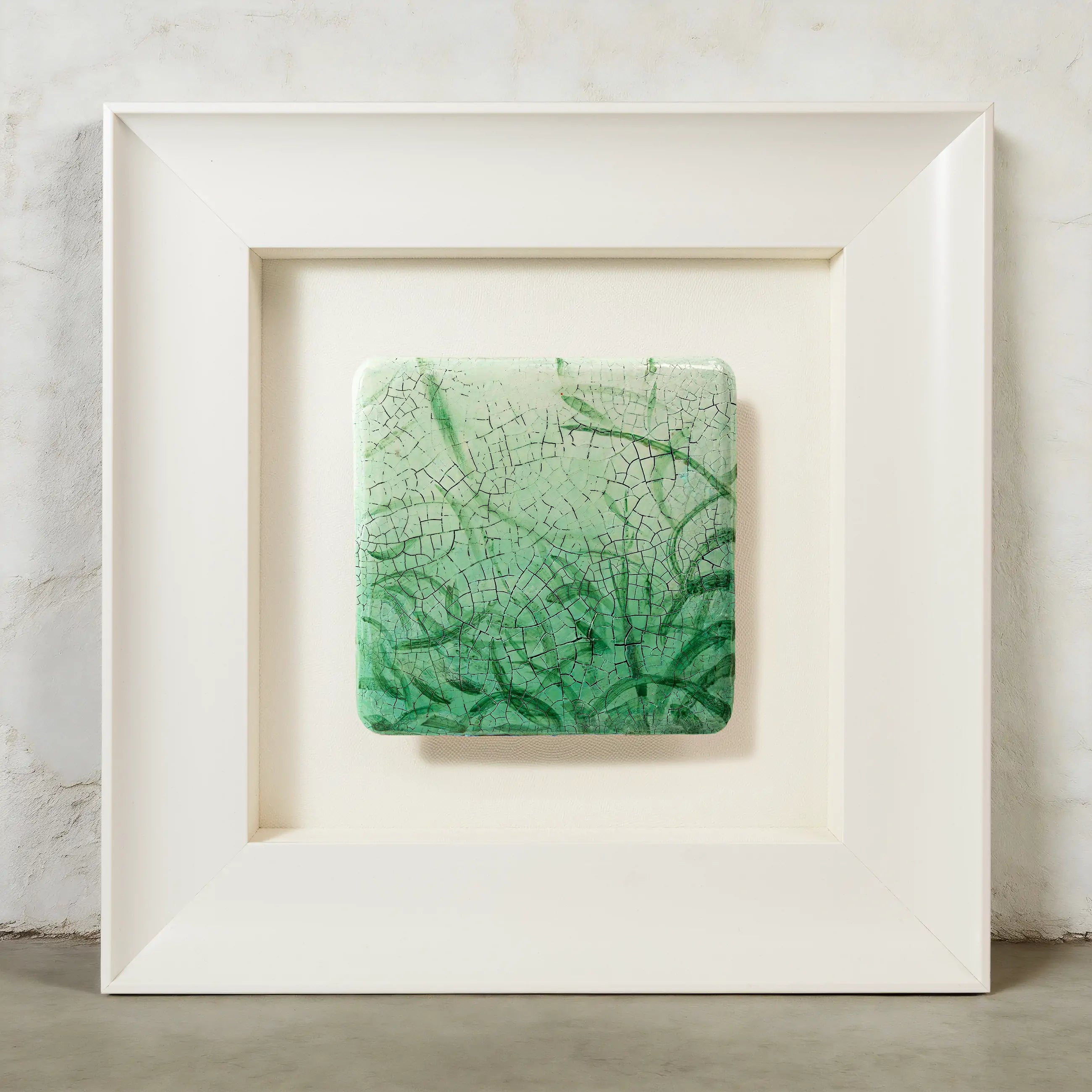 Jade Meridian — Mineral Texture · Aura Frame