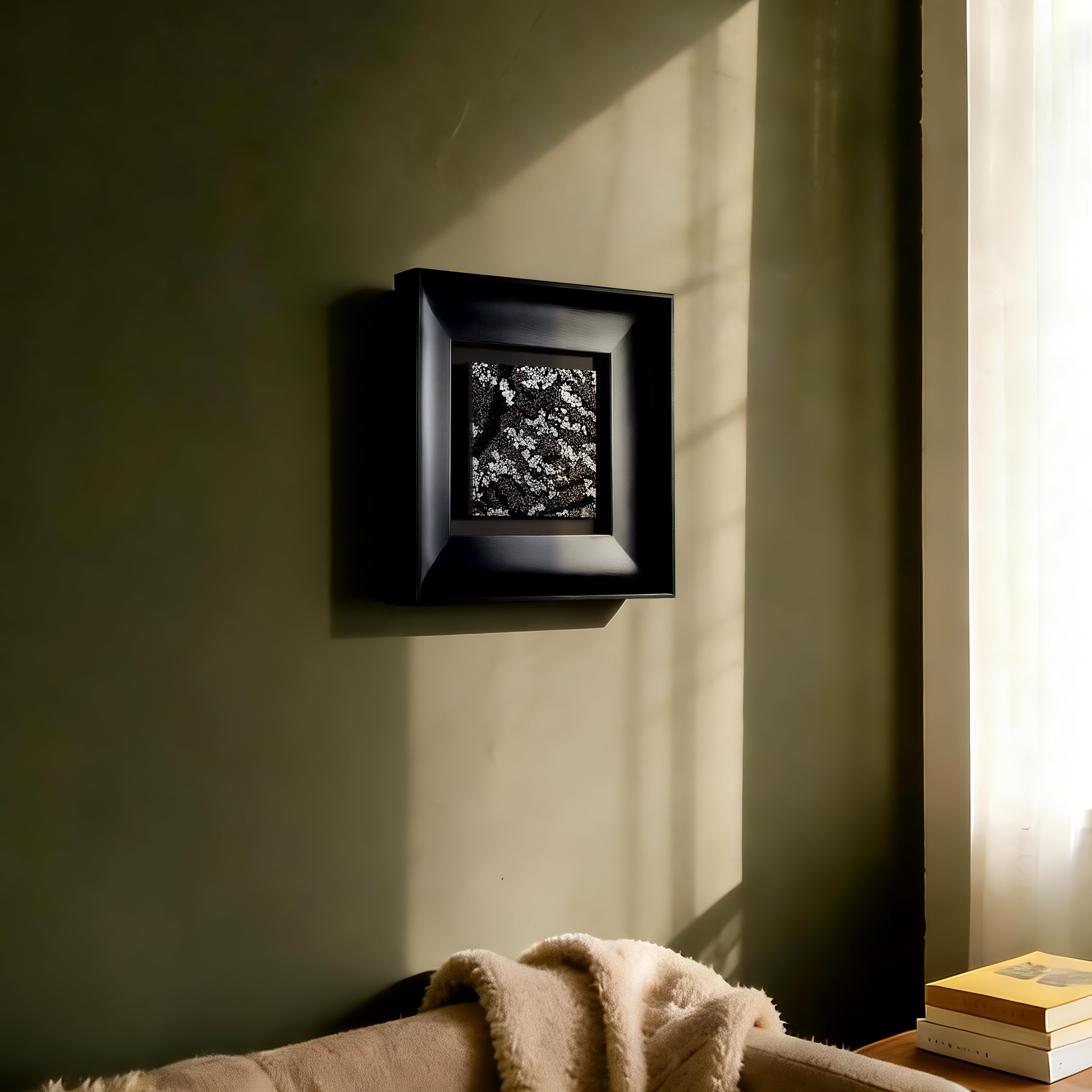 Emerging Life Texture Handcrafted Art