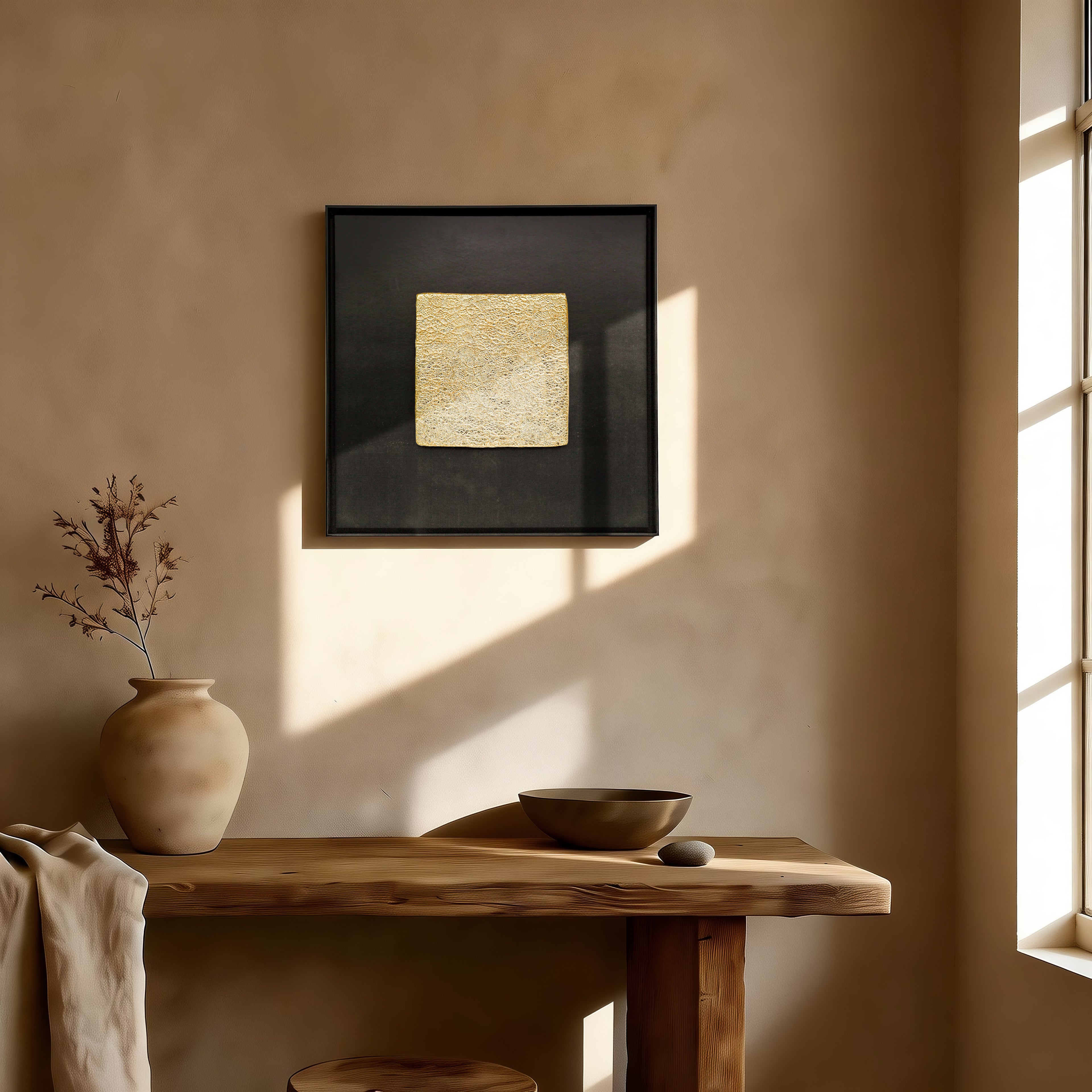 Forest Revival Handcrafted Glided Foil Art