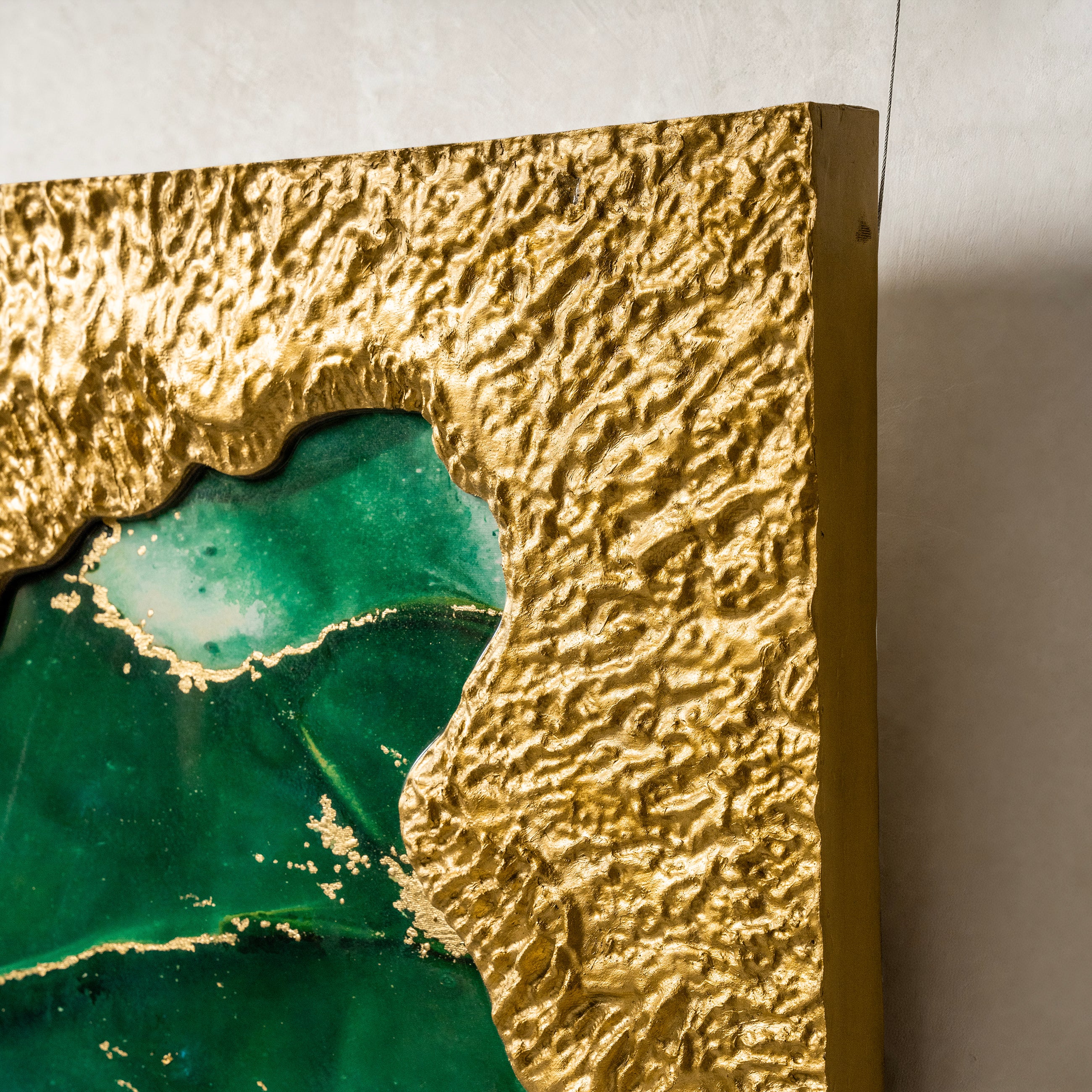 Mirror of Universe Texture Handcrafted Art