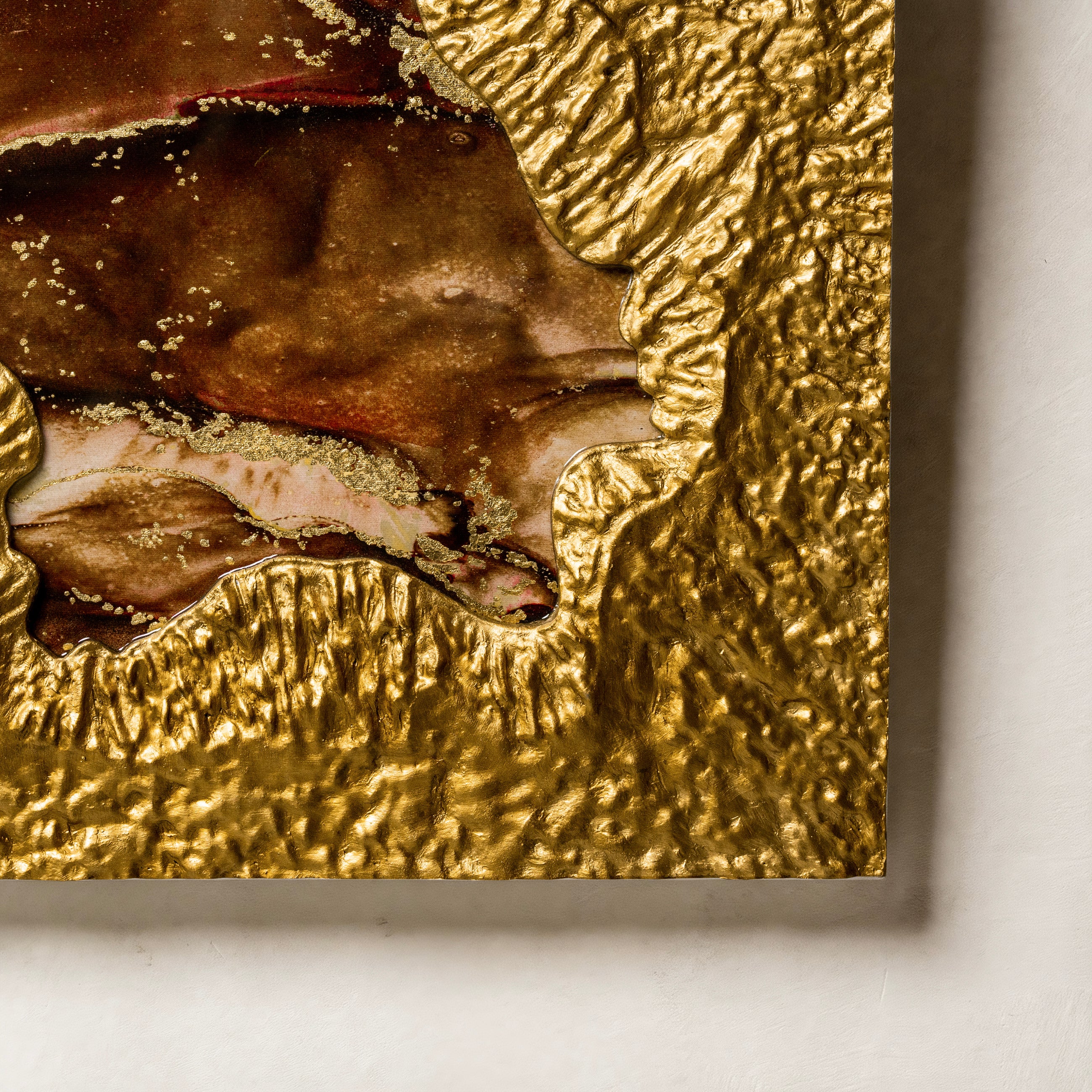 Mirror of Universe Texture Handcrafted Art