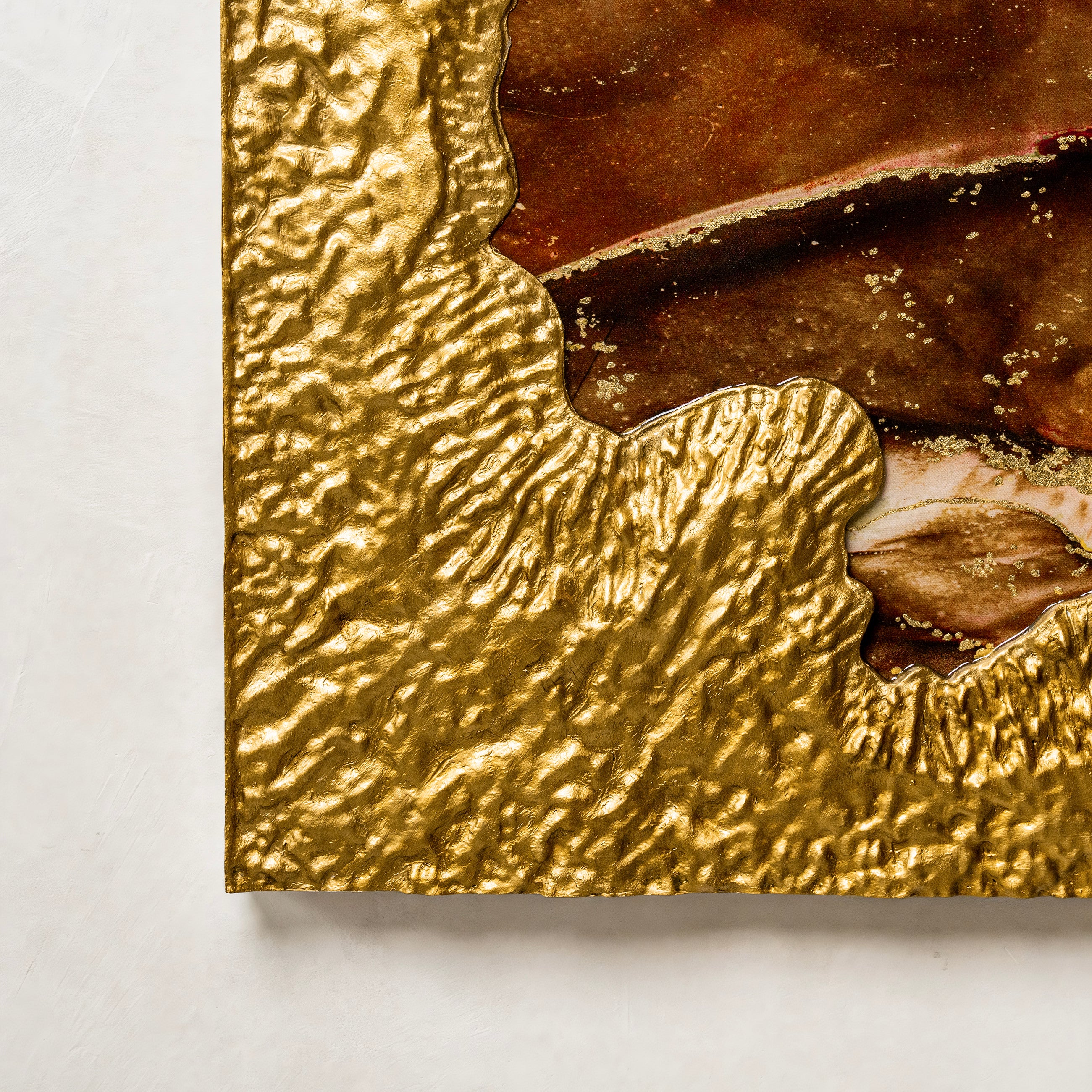 Mirror of Universe Texture Handcrafted Art