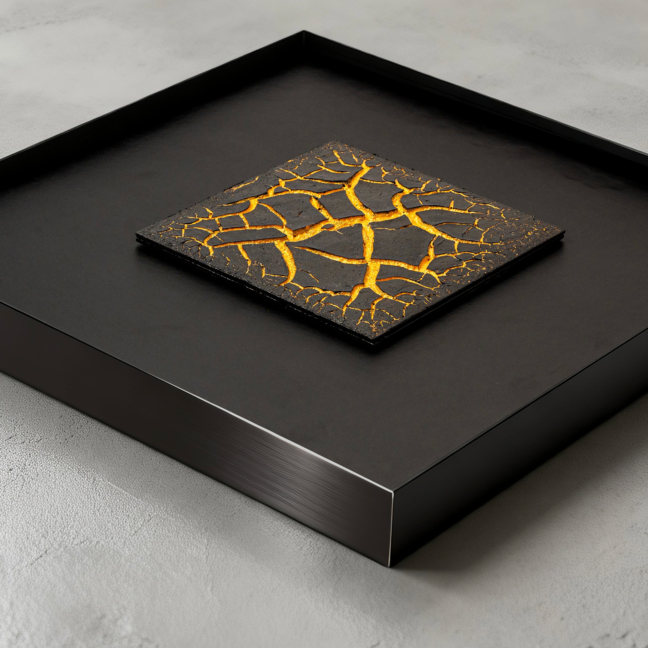 The Eve of Earth's Revival Texture Handcrafted Art