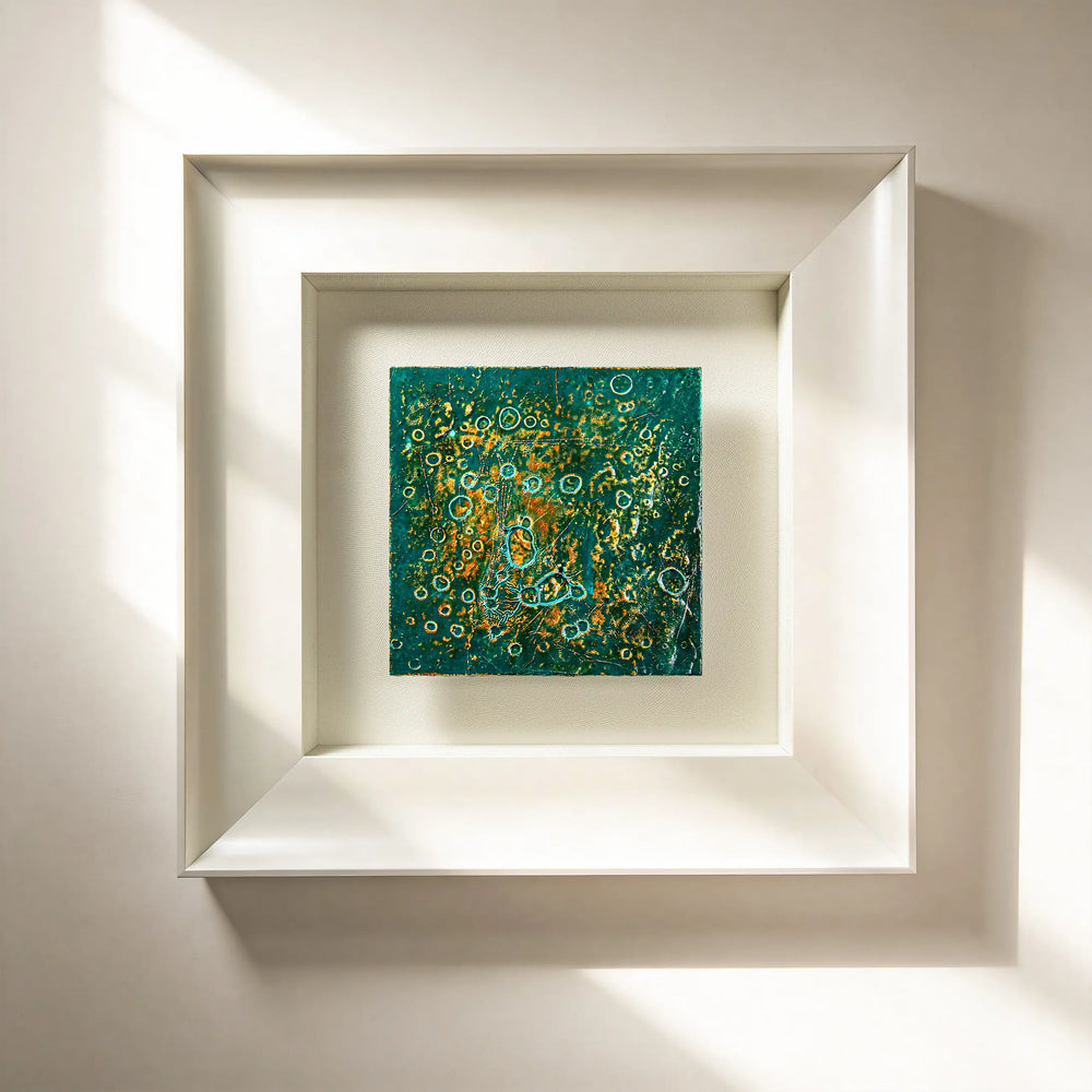 Sunshower — Aluminum Foil · Aura Frame