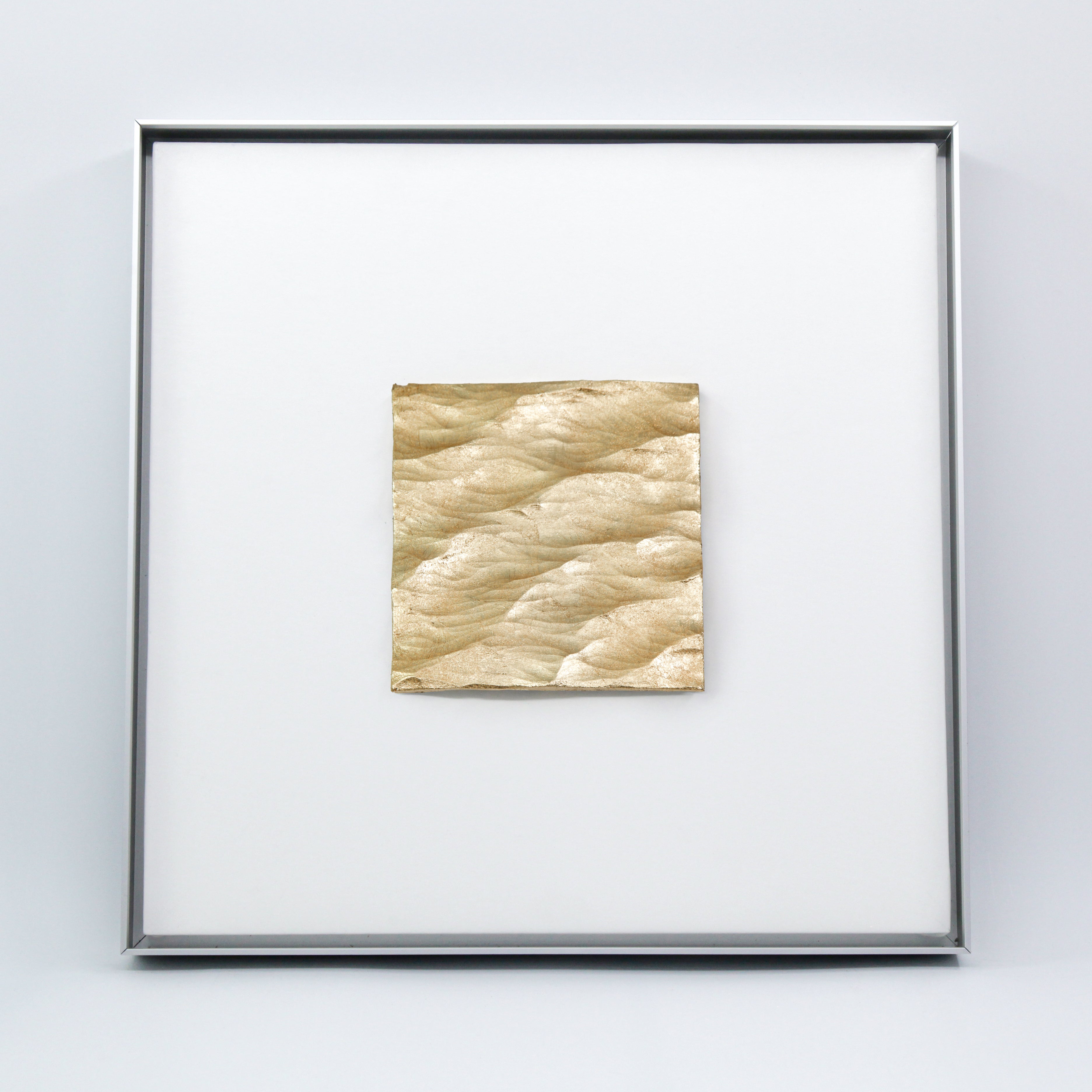 Wealth Circulation Handcrafted Gilded Foil Art