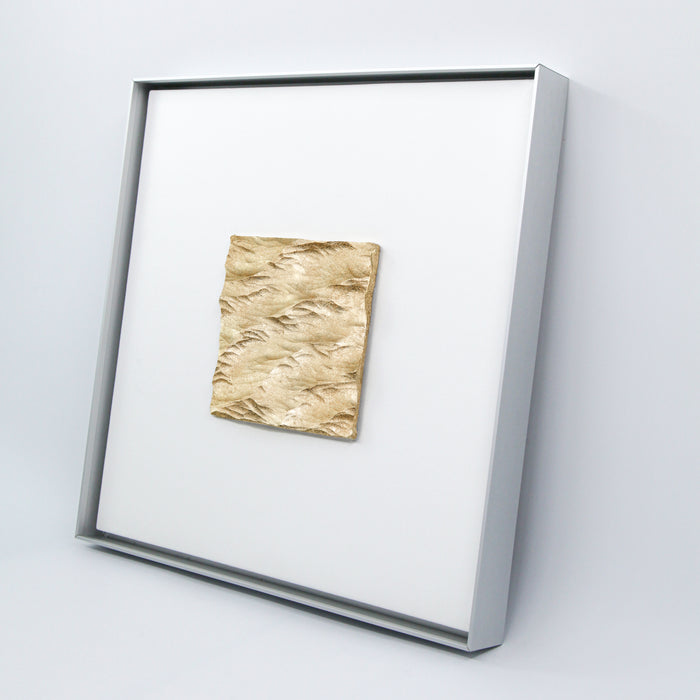 Wealth Circulation Handcrafted Gilded Foil Art