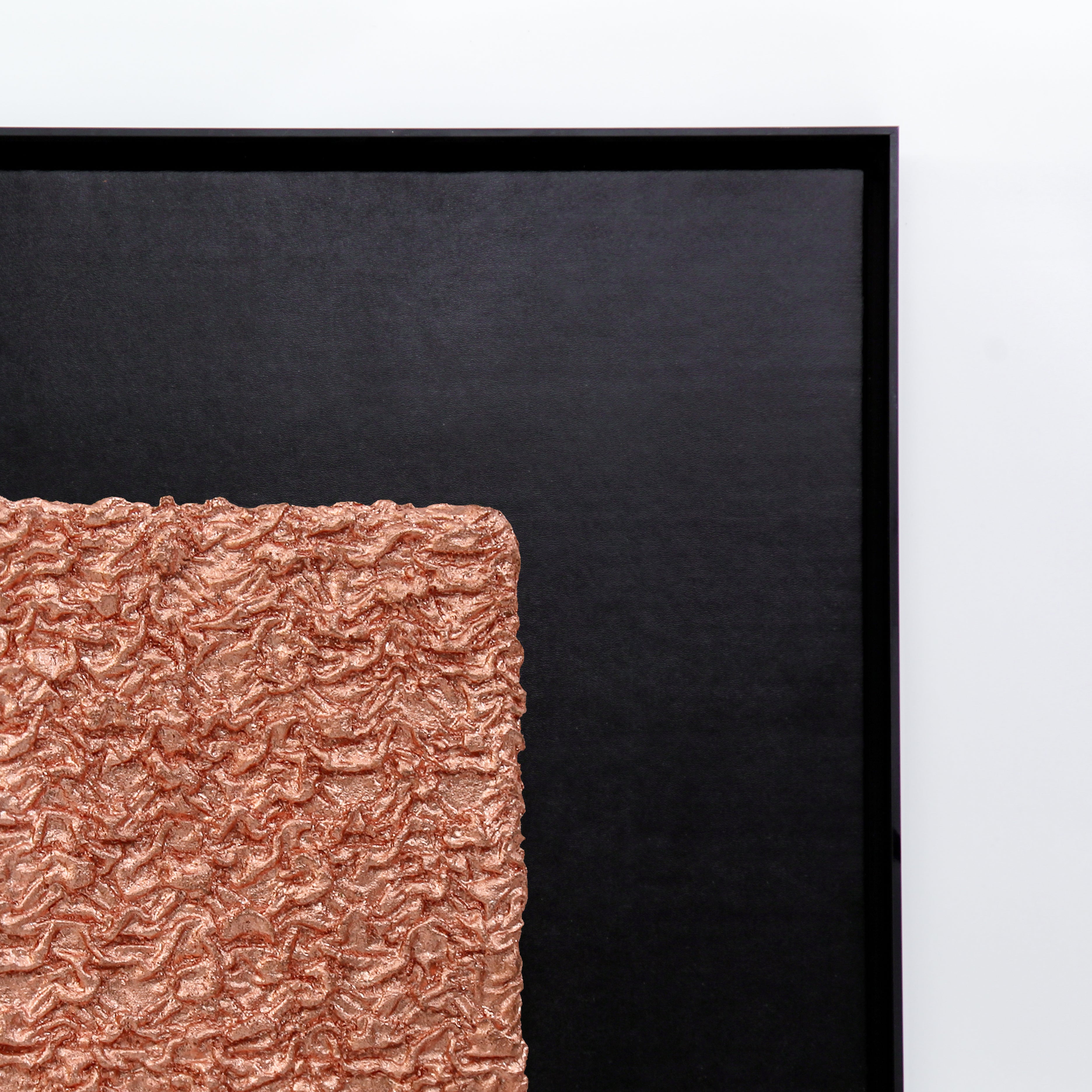 Flowing Abundance Terrain Handcrafted Copper Foil Art