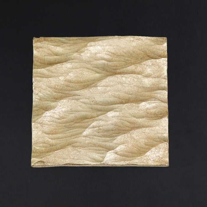 Wealth Circulation Handcrafted Gilded Foil Art