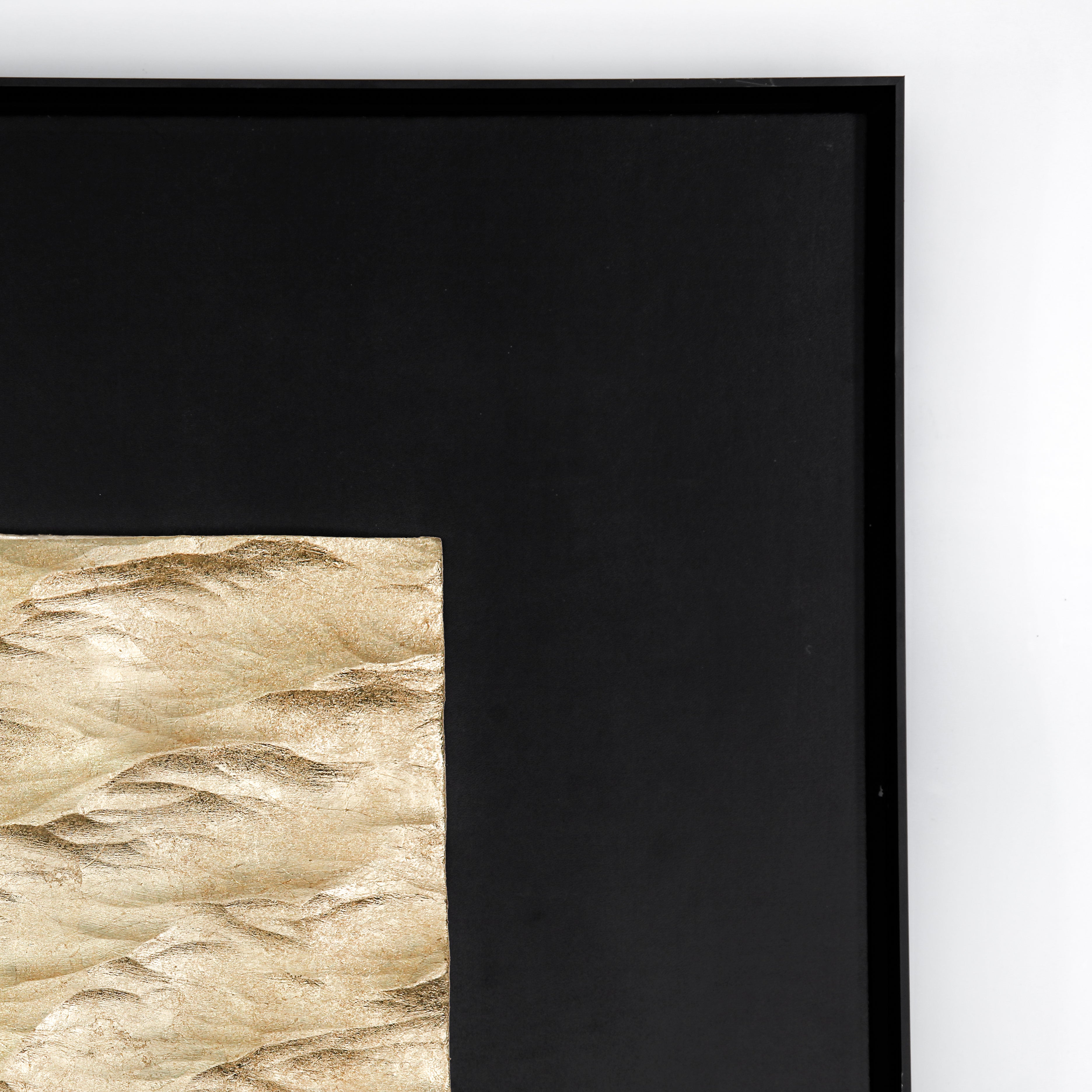 Wealth Circulation Handcrafted Gilded Foil Art