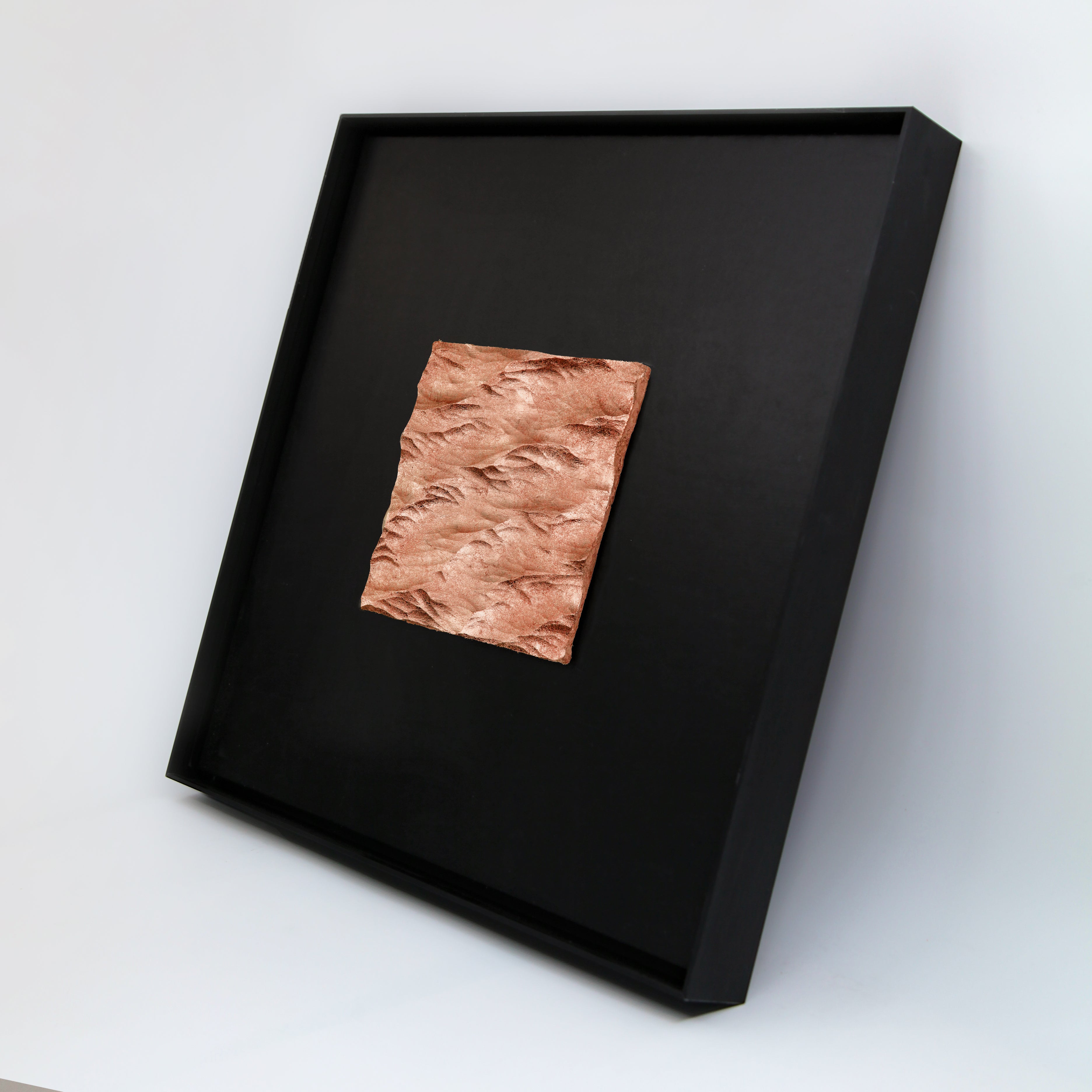 Wealth Circulation Handcrafted Copper Foil Art