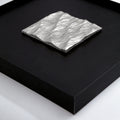 Wealth Circulation Handcrafted Silver Foil Art