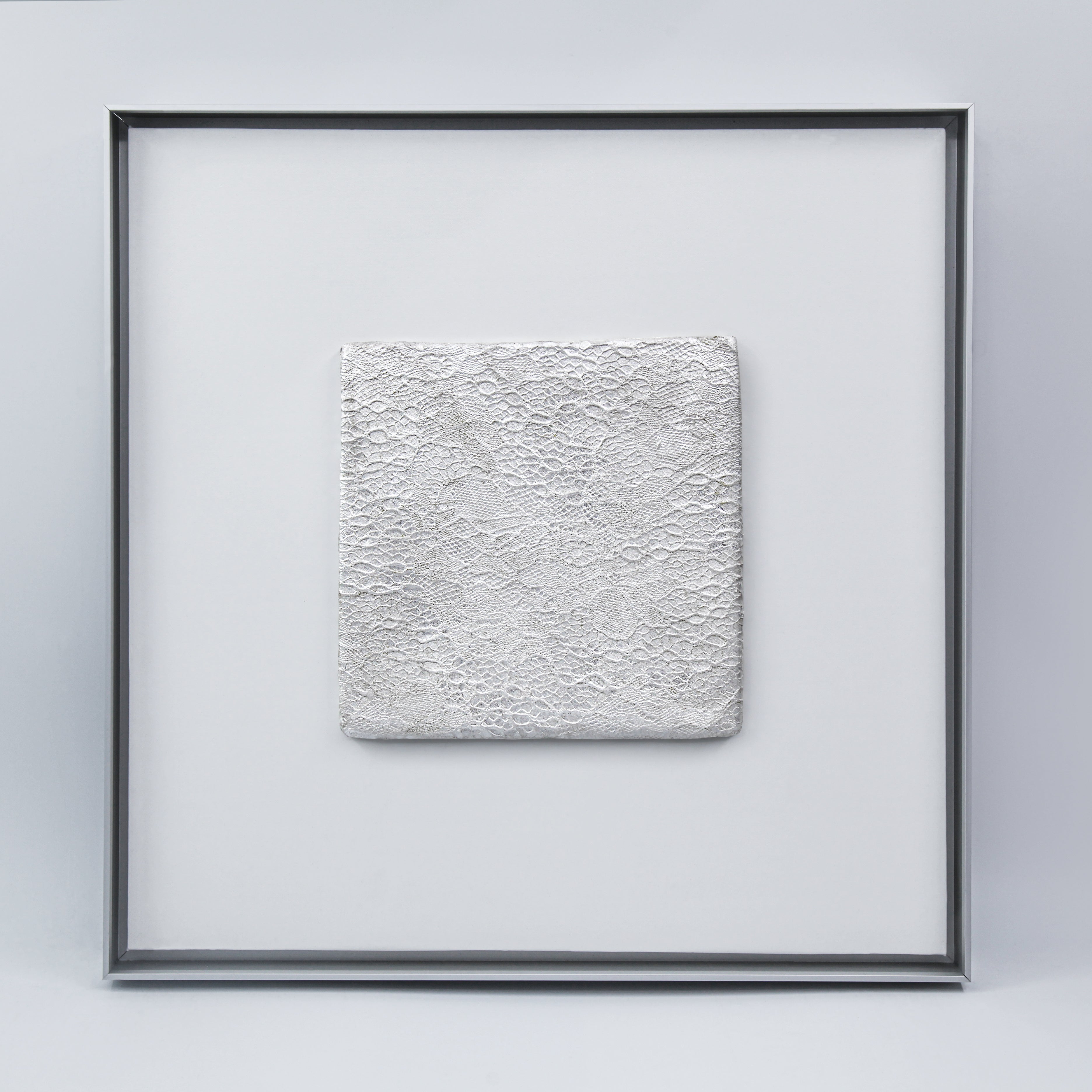 Forest Revival Handcrafted Silver Foil Art