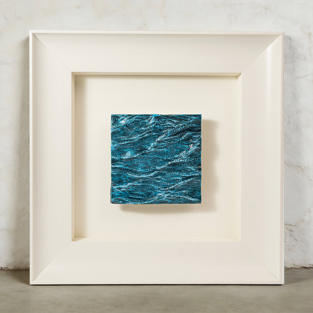 Pelagic — Mineral Texture · Aura Frame
