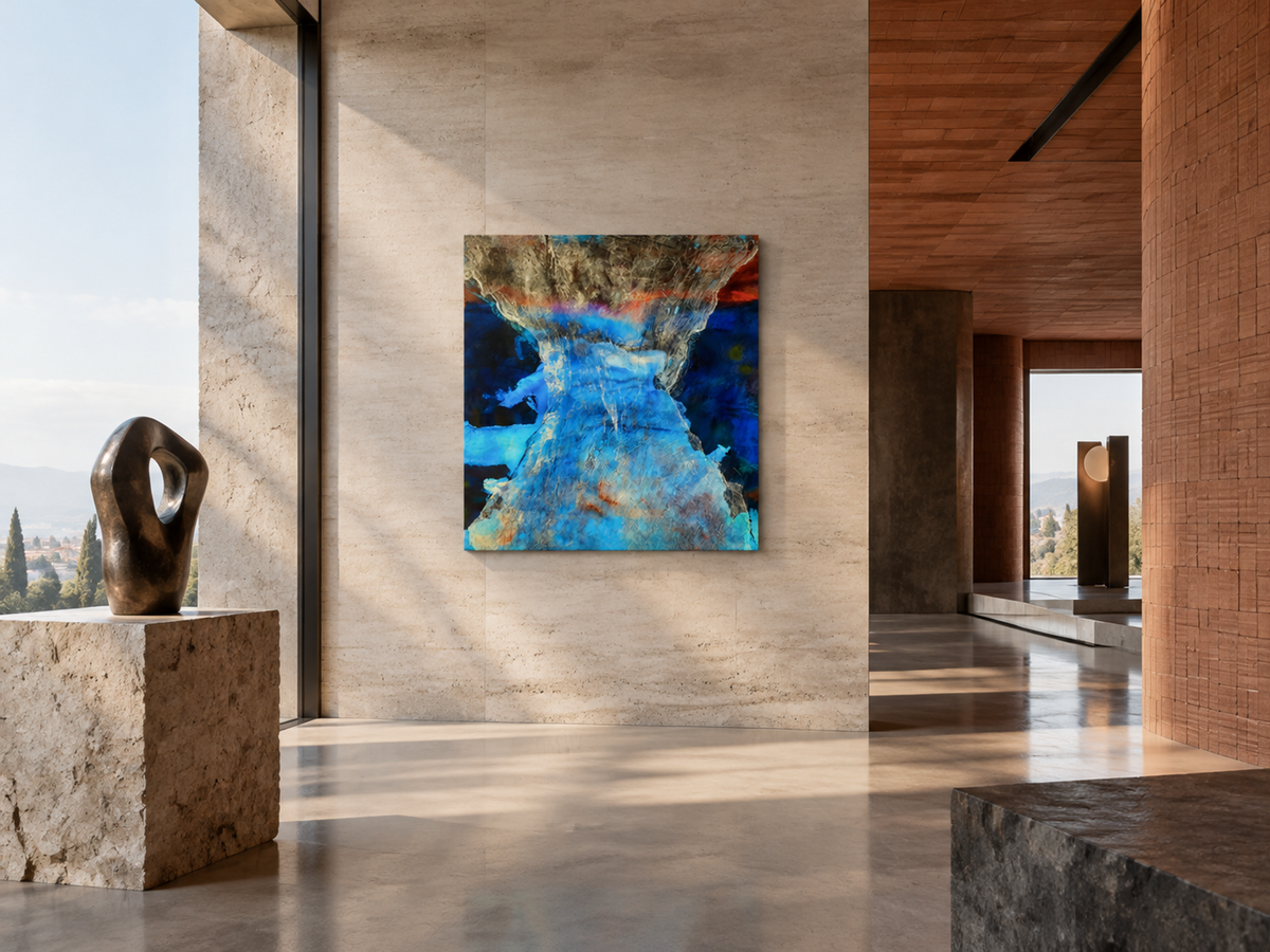 Azure Flux by Neeve Moule Drige — additional artwork view, view 3