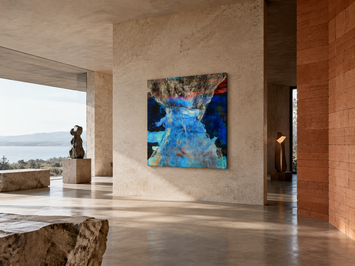 Azure Flux by Neeve Moule Drige — additional artwork view, view 4