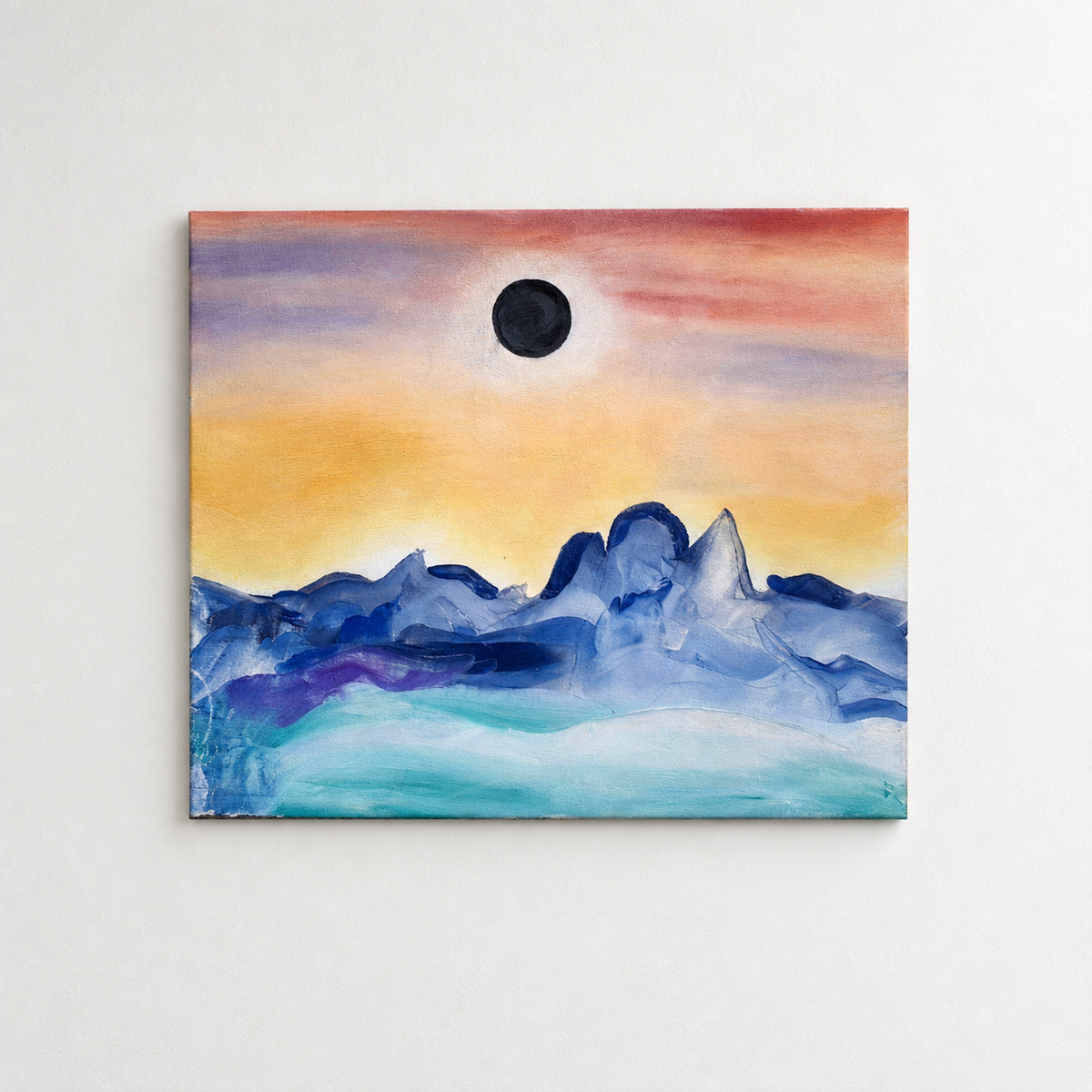 Blue Wall Reverie by Neeve Moule Drige — additional artwork view, view 6