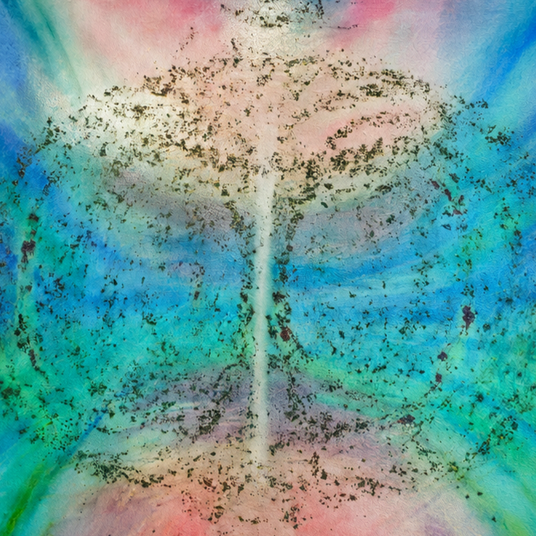 Crimson Meets Blue by Neeve Moule Drige — detail view, view 2