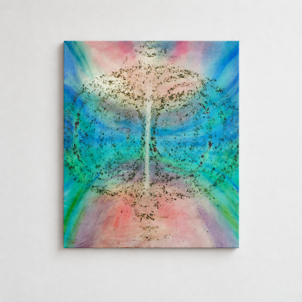 Crimson Meets Blue by Neeve Moule Drige — additional artwork view, view 6