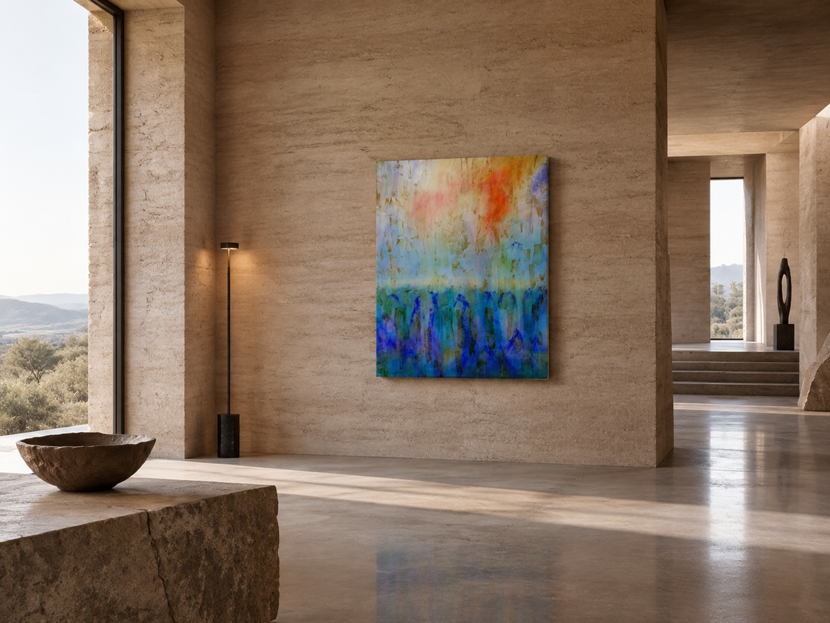 Scarlet Crosscurrent by Neeve Moule Drige — additional artwork view, view 4