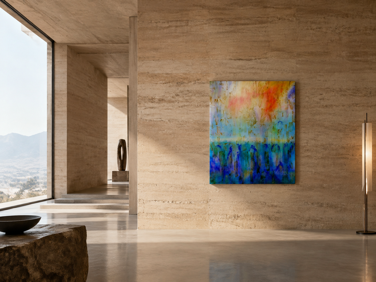 Scarlet Crosscurrent by Neeve Moule Drige — additional artwork view, view 6