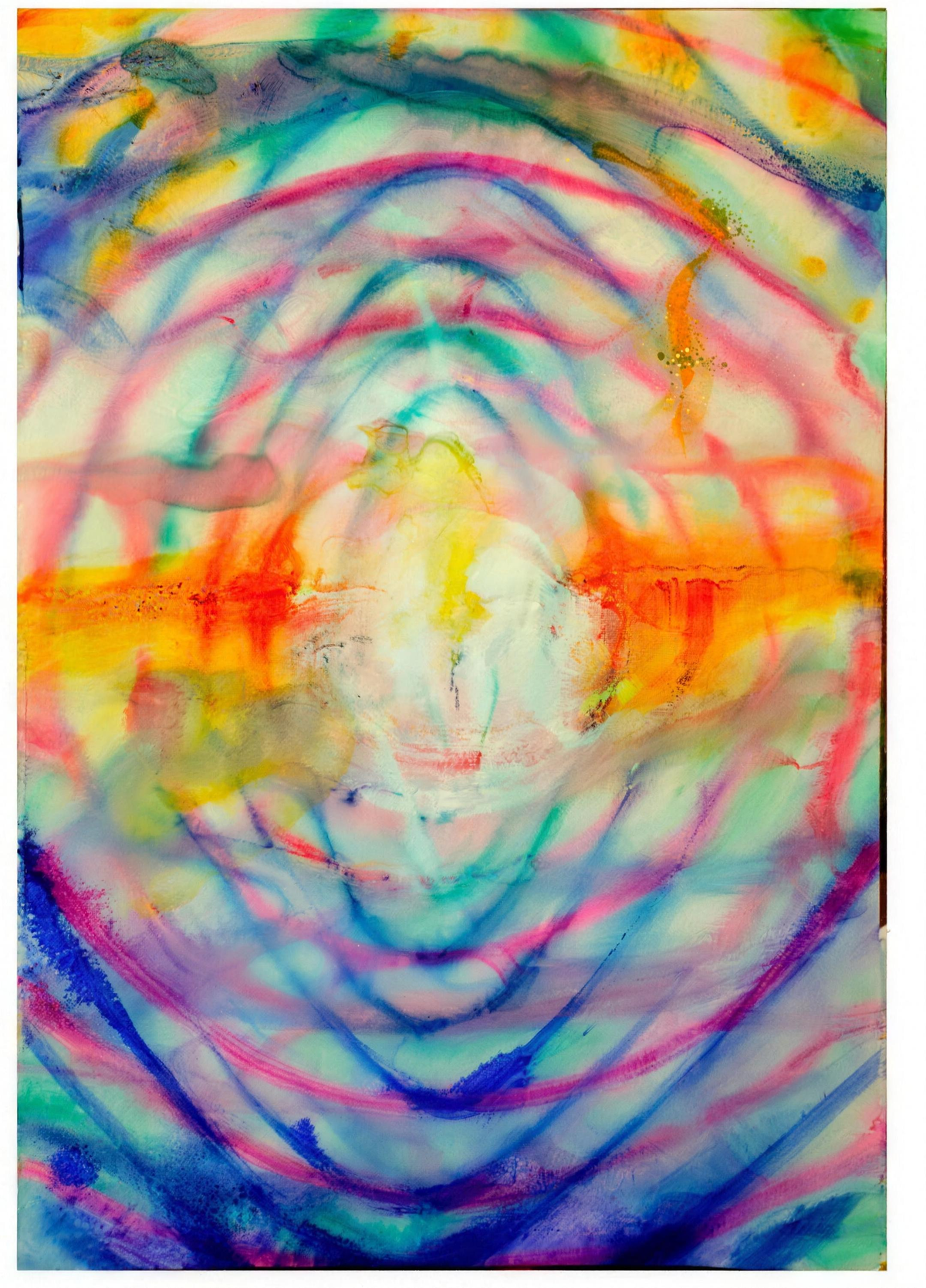Amber Blue Interval by Neeve Moule Drige — original artwork