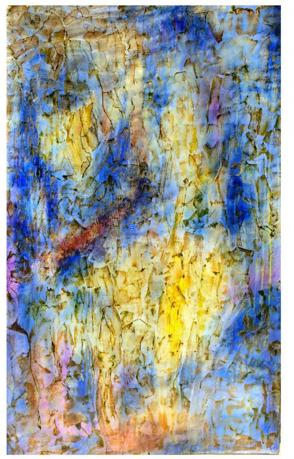 Blue Ember Dialogue by Neeve Moule Drige — original artwork