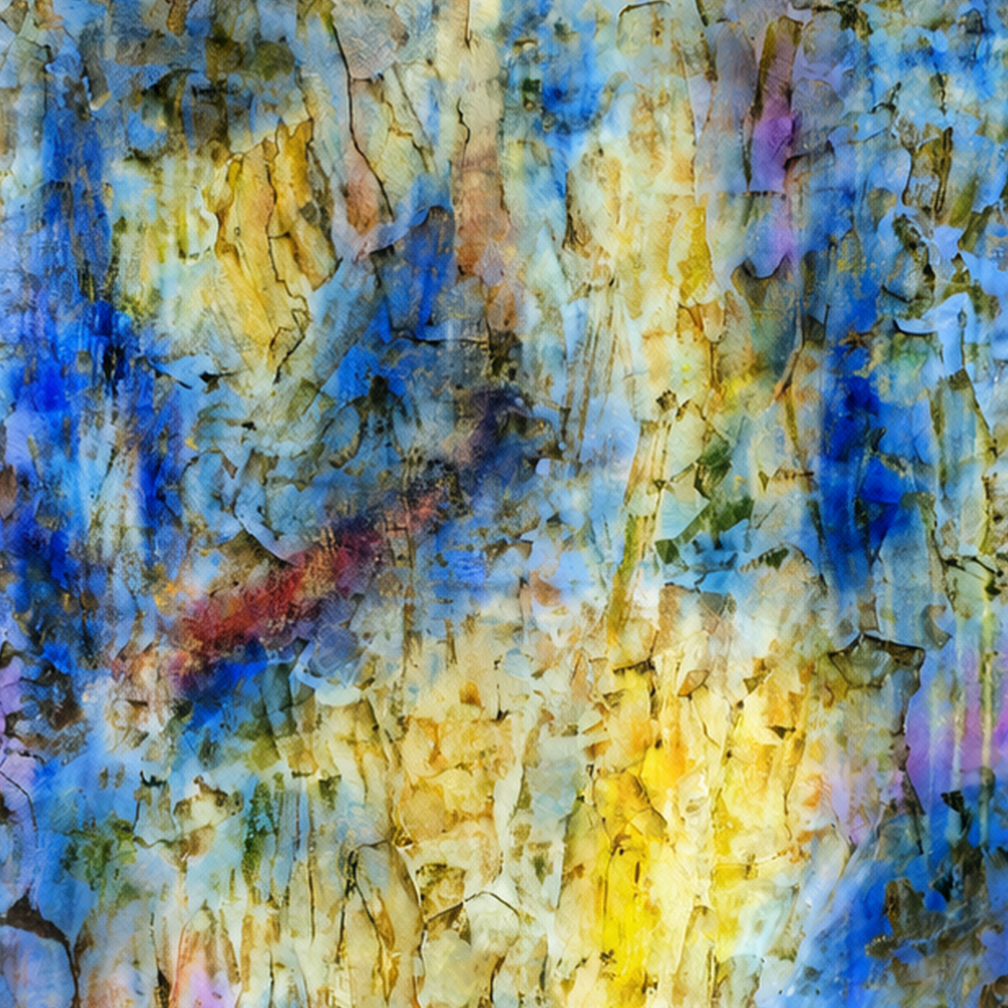 Blue Ember Dialogue by Neeve Moule Drige — detail view, view 2