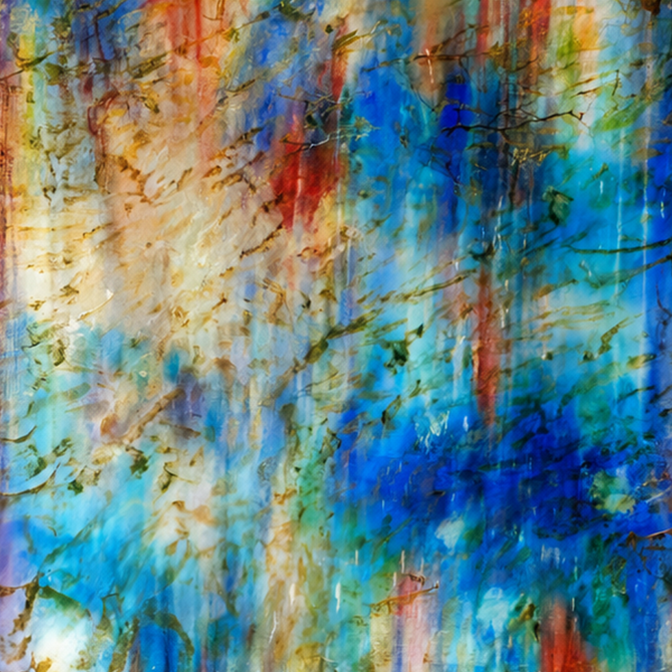Scarlet Tidal Echo by Neeve Moule Drige — detail view, view 2