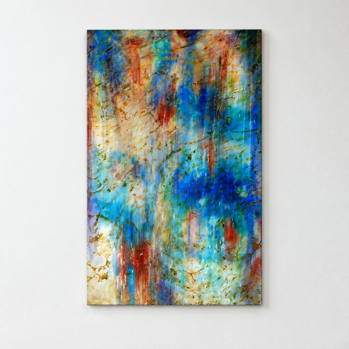 Scarlet Tidal Echo by Neeve Moule Drige — additional artwork view, view 3