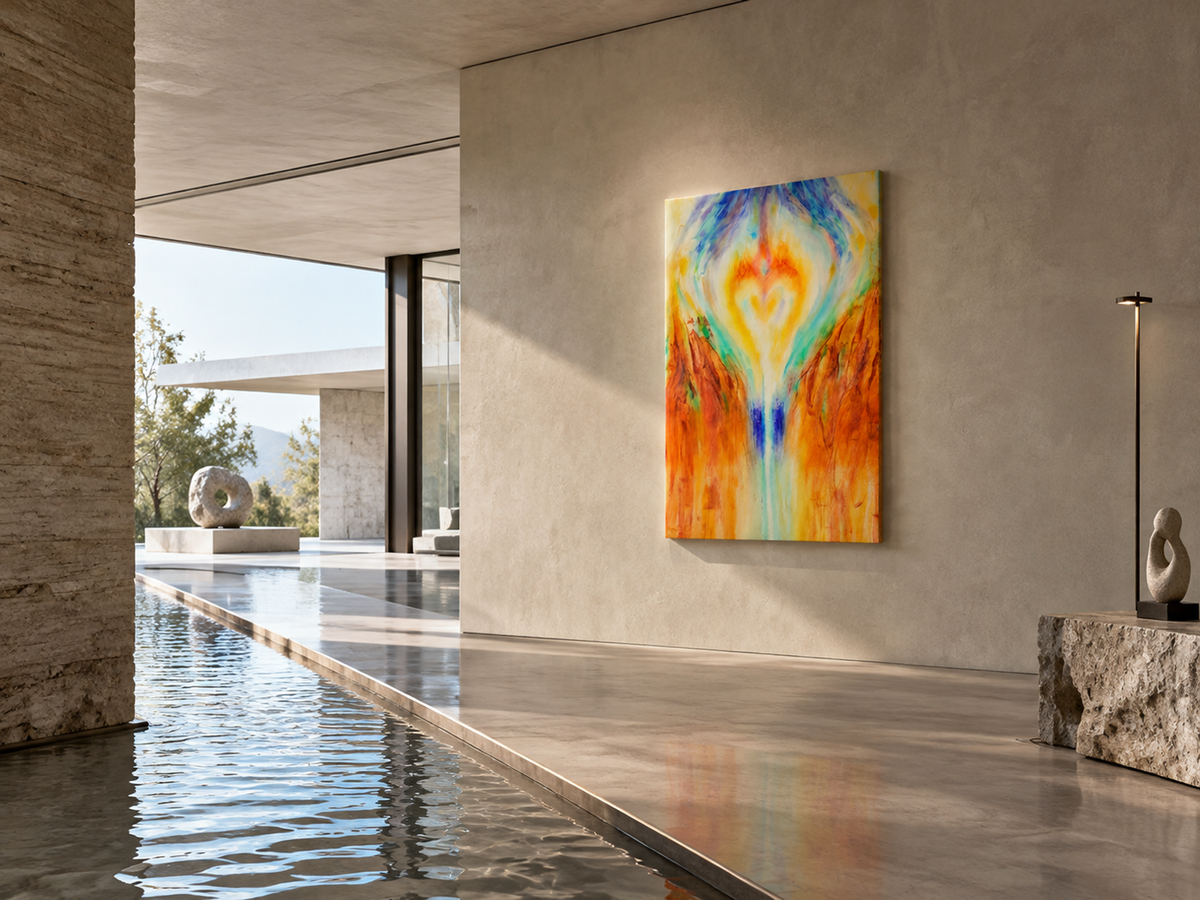 Water Holds Fire by Neeve Moule Drige — additional artwork view, view 3