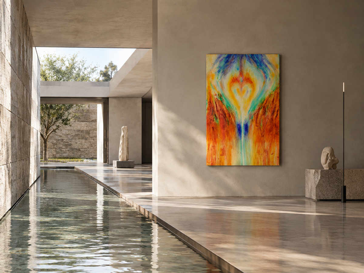 Water Holds Fire by Neeve Moule Drige — additional artwork view, view 5