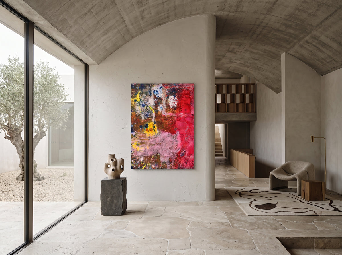 Vermilion Fields by Jie — room setting preview, view 5